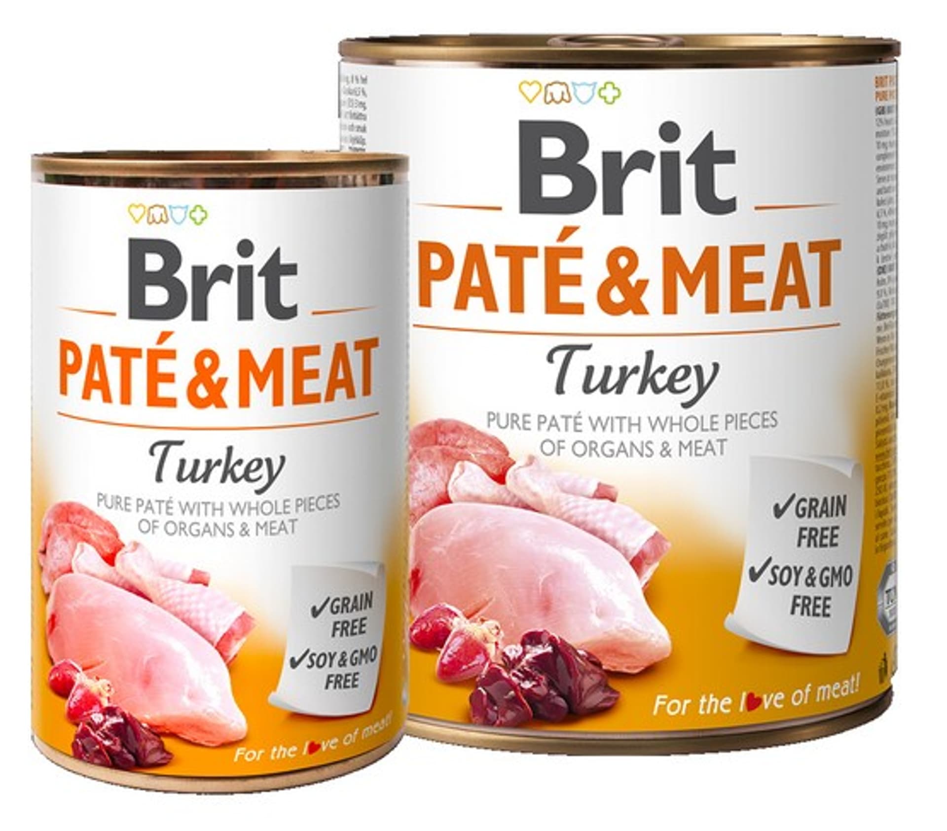 

Karma BRIT PATÉ & MEAT z indykiem dla psa 800g