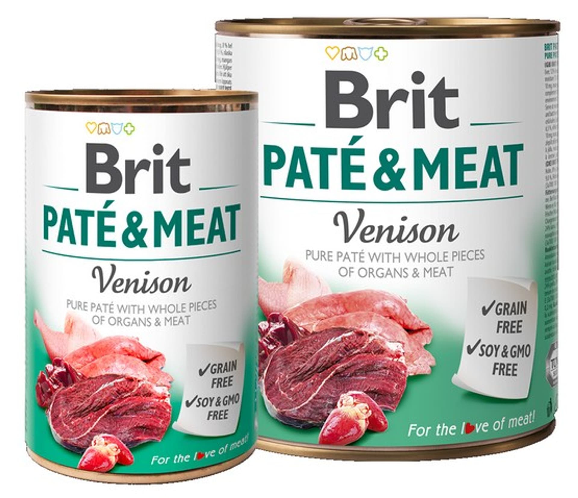 

Karma BRIT PATÉ & MEAT z dziczyzną dla psa 800g