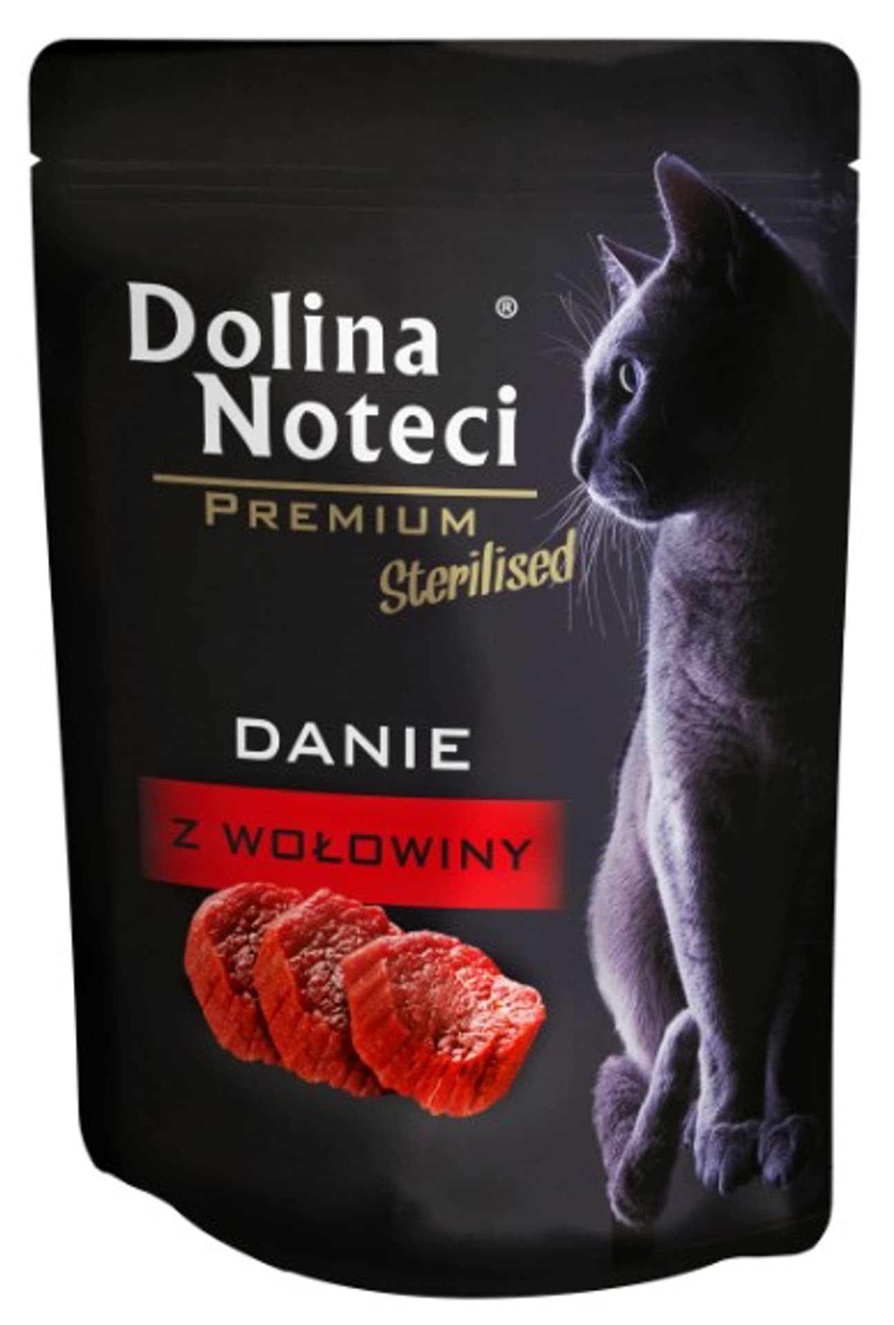 

DOLINA NOTECI Premium Sterilised Danie z wołowiny - mokra karma dla kotów sterylizowanych - 85g