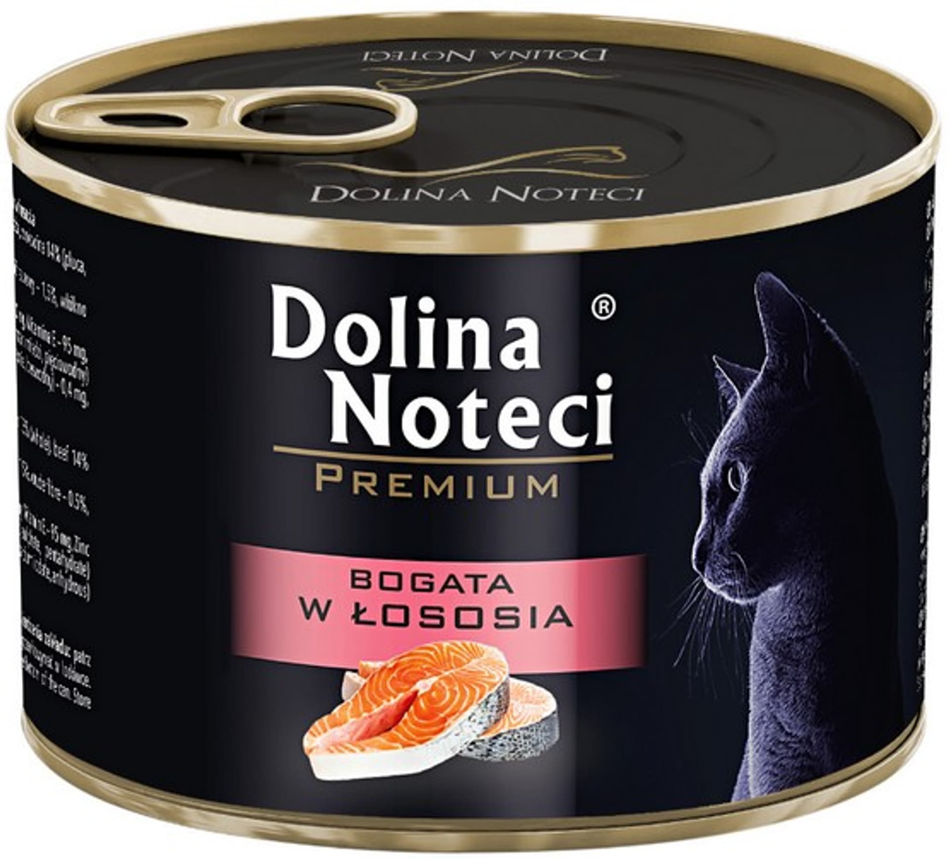 

DOLINA NOTECI Premium bogata w łososia - mokra karma dla kota - 185g