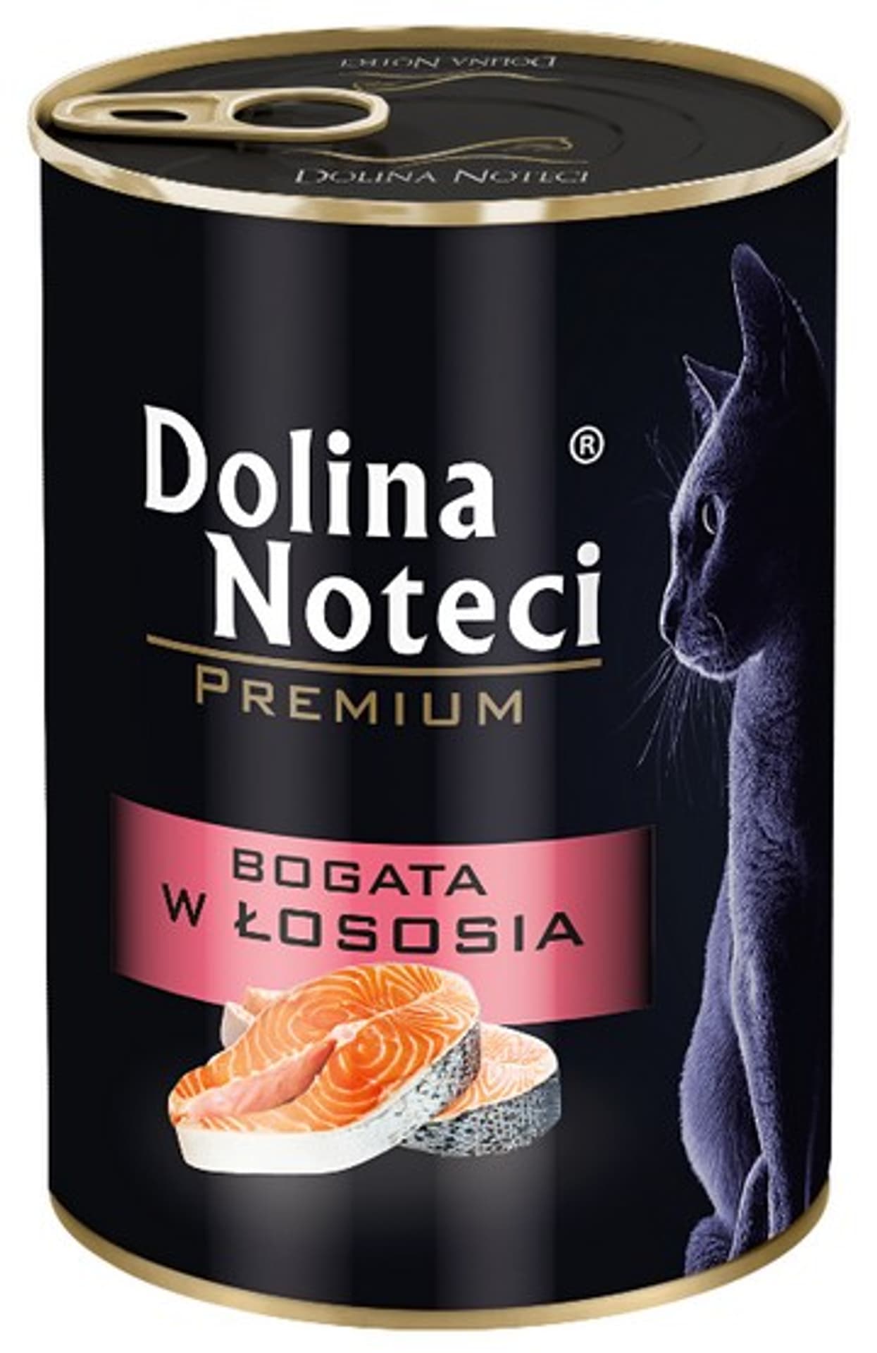 

DOLINA NOTECI Premium bogata w łososia - mokra karma dla kota - 400g