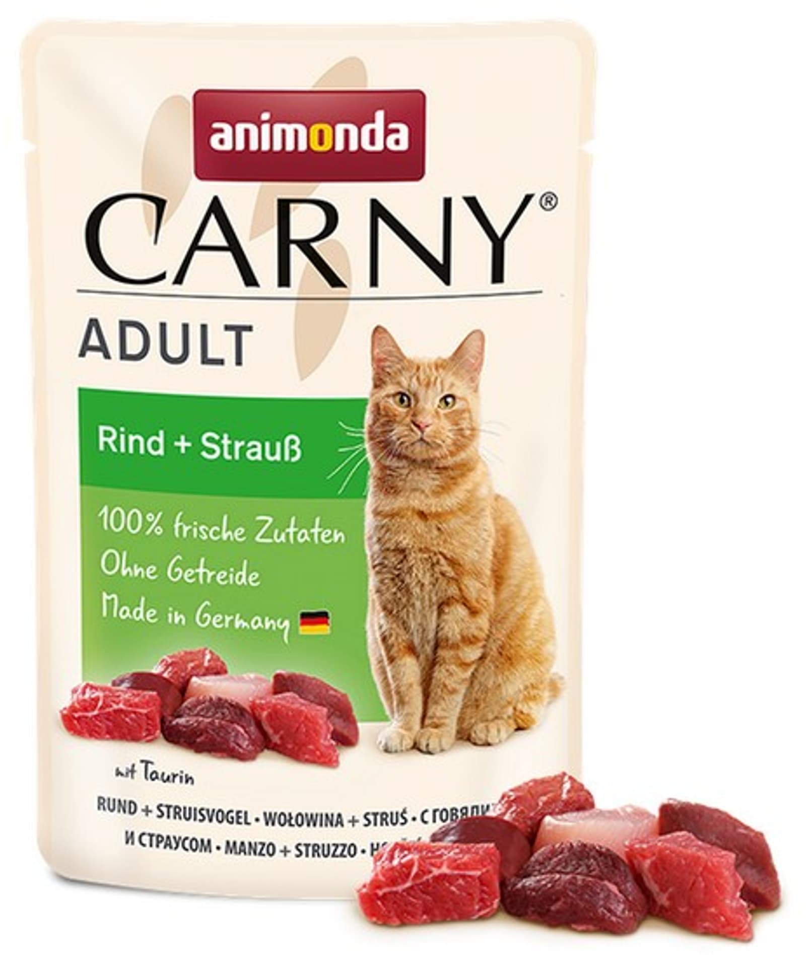 

ANIMONDA Carny Adult wołowina i struś 85 g
