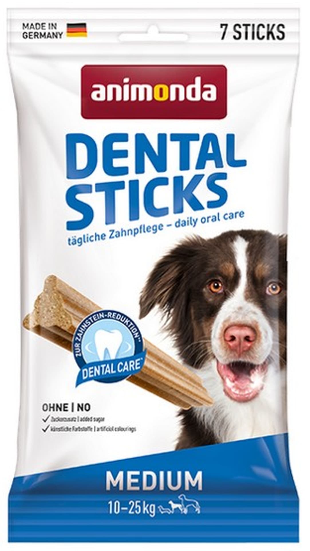 

Animonda Dental Sticks Medium 10-25kg 7szt