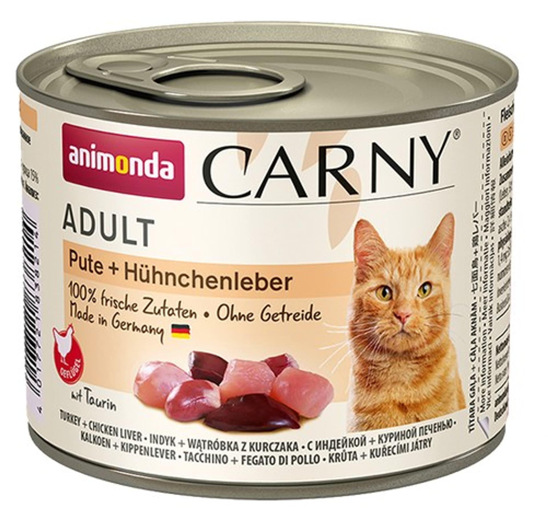 

ANIMONDA Carny Adult puszka indyk i wątróbka kurczaka 200 g