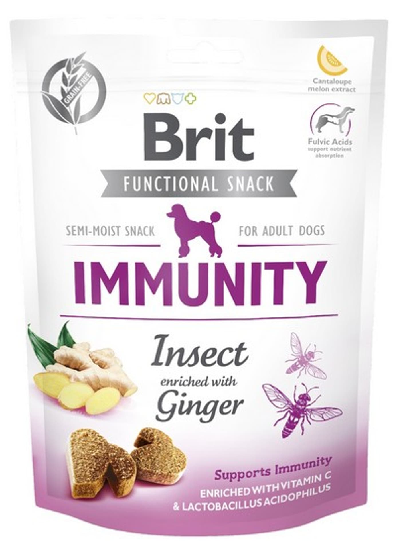 

BRIT CARE Dog Immunity&Insects - Przysmak dla psa - 150 g