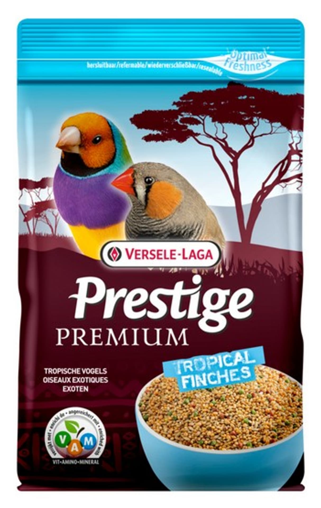 

Versele-Laga Prestige Tropical Finches Premium małe ptaki egzotyczne 800g