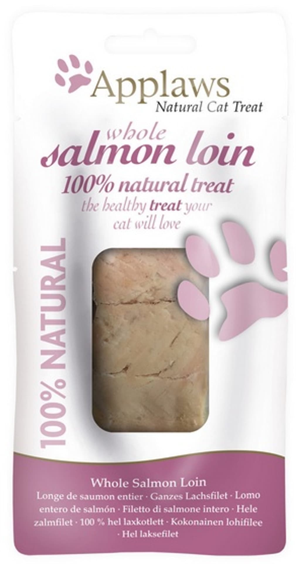 

Applaws Natural Cat Loin Suszona polędwica z łososia 30g
