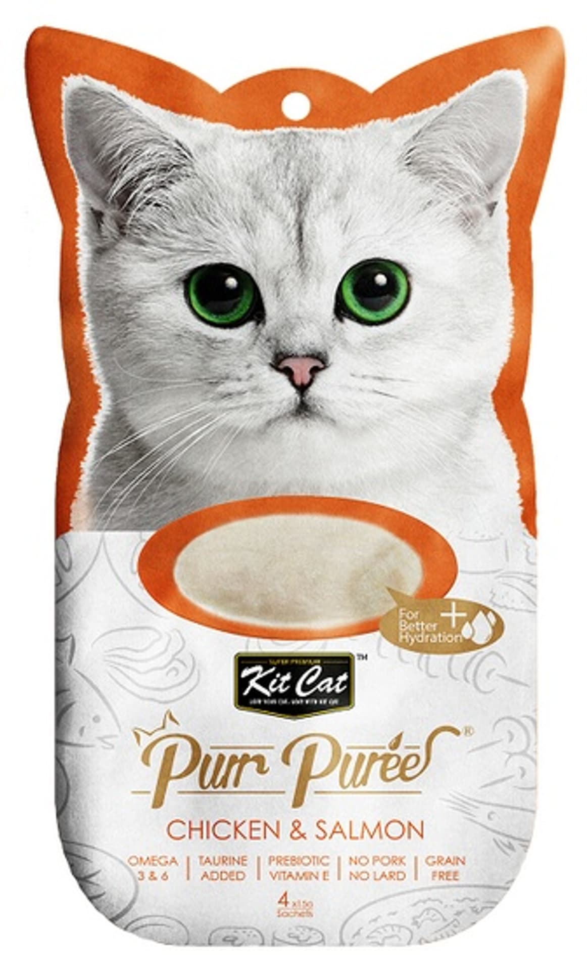 

KIT CAT PurrPuree CHICKEN & SALMON (kurczak&łosoś) 4x15g [KC-874]