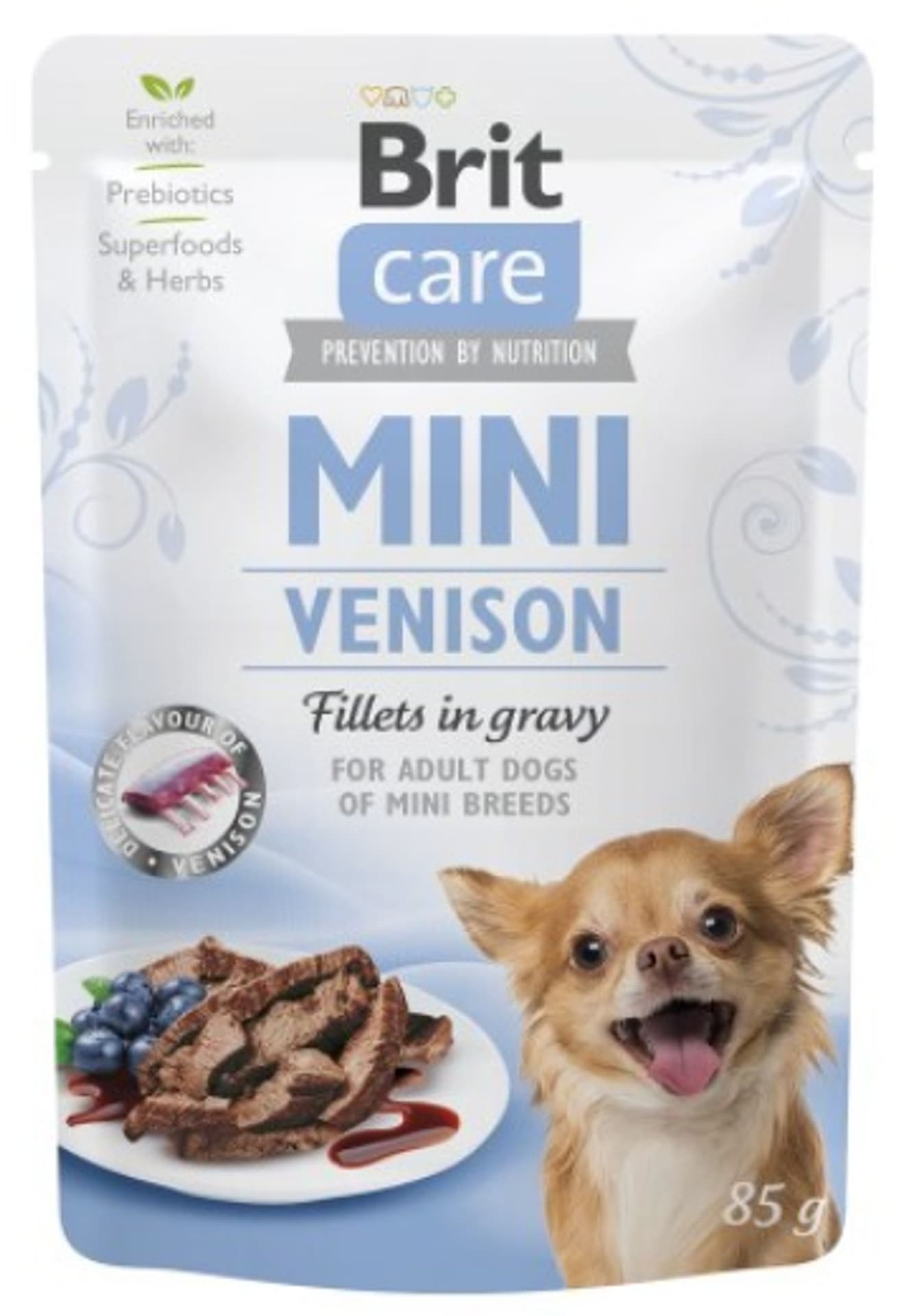 

BRIT CARE MINI POUCH VENISON SASZETKA 85 G