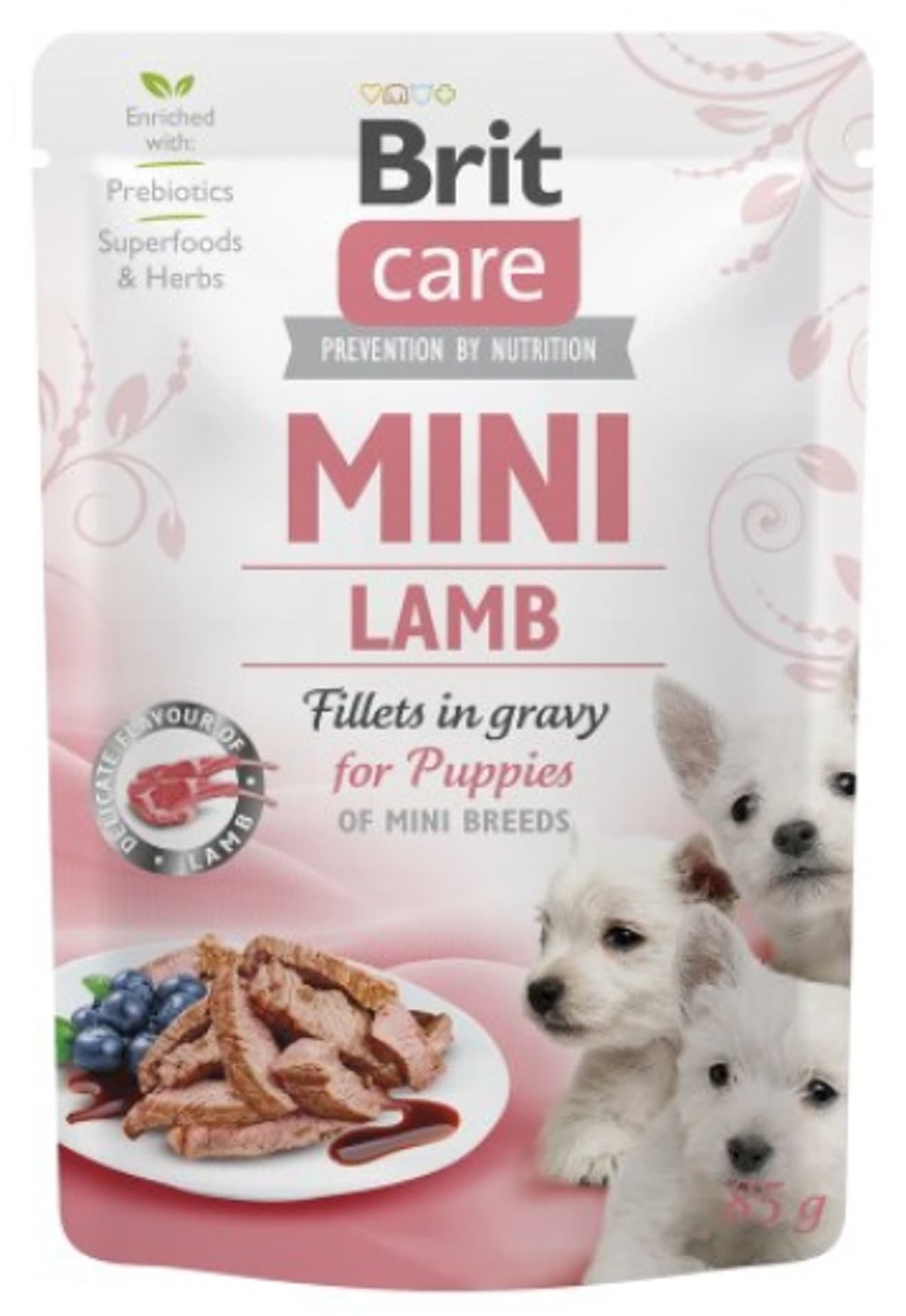 

BRIT CARE MINI POUCH PUPPY LAMB SASZETKA 85 G