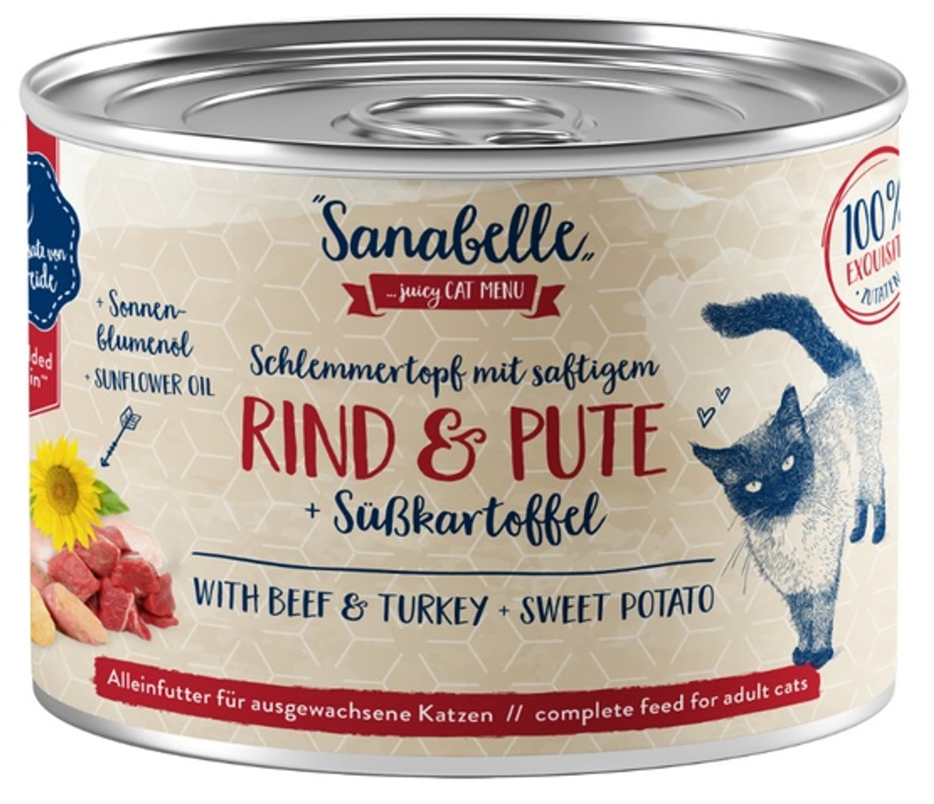 

Sanabelle Wołowina, indyk i batat puszka 180g