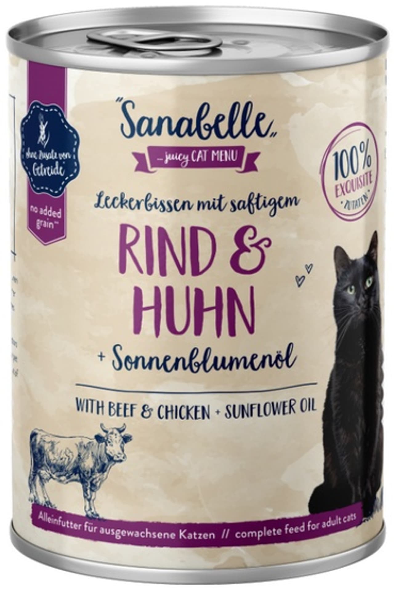 

Sanabelle Wołowina i kurczak puszka 400g
