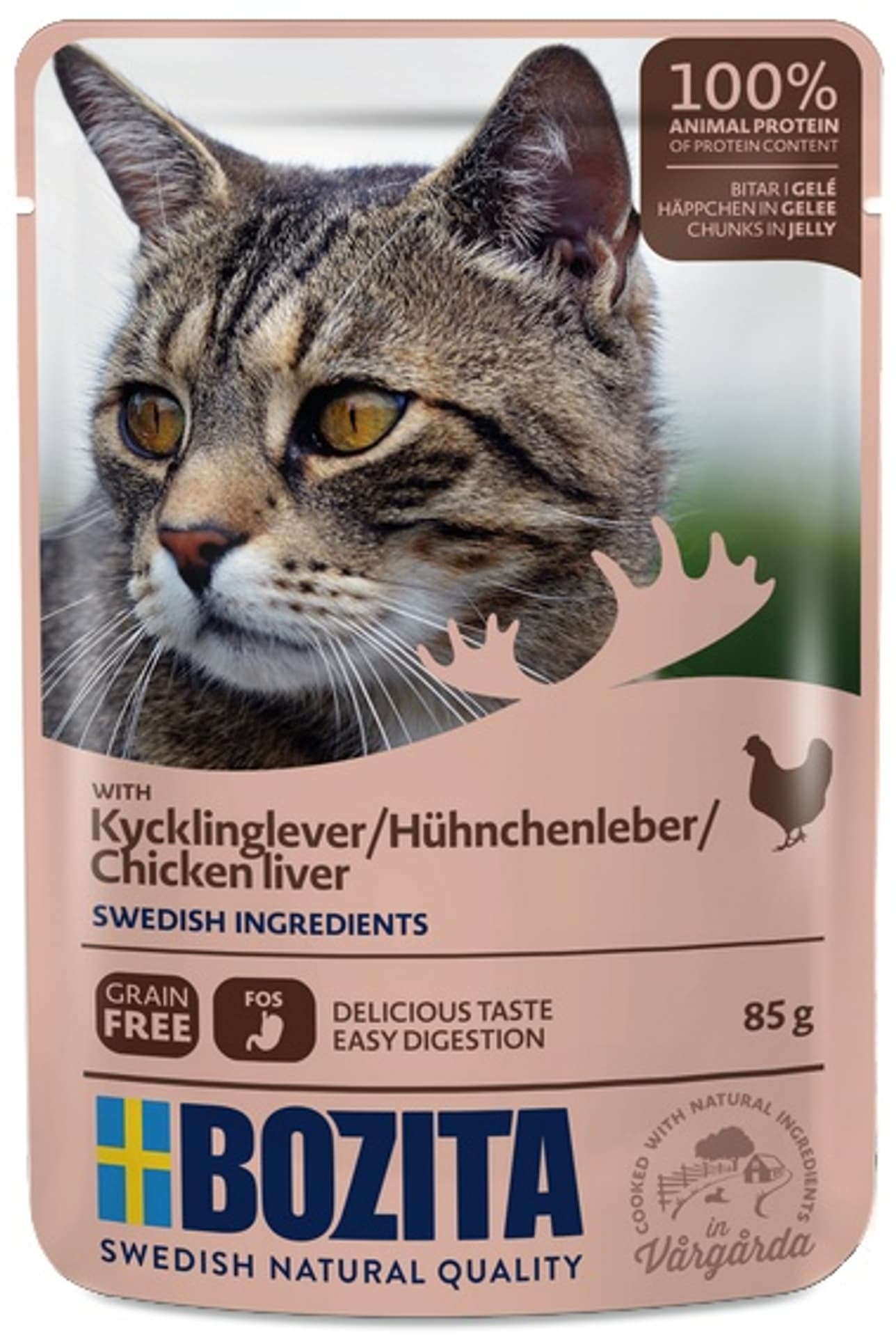 

Bozita Cat Wątróbka kurczaka w galaretce saszetka 85g