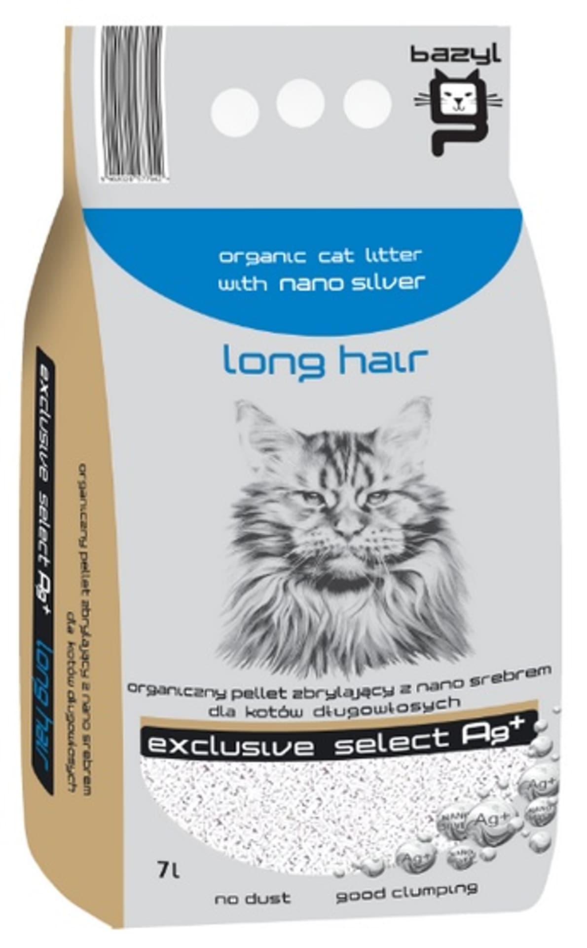 

Bazyl Ag+ Select Long Hair 7L