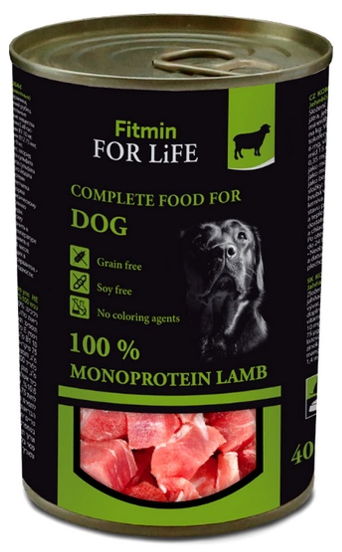 

FITMIN FFL dog konserwa lamb 400g