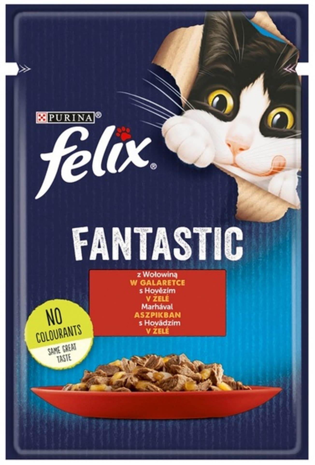 

FELIX FANTASTIC Wołowina 85g