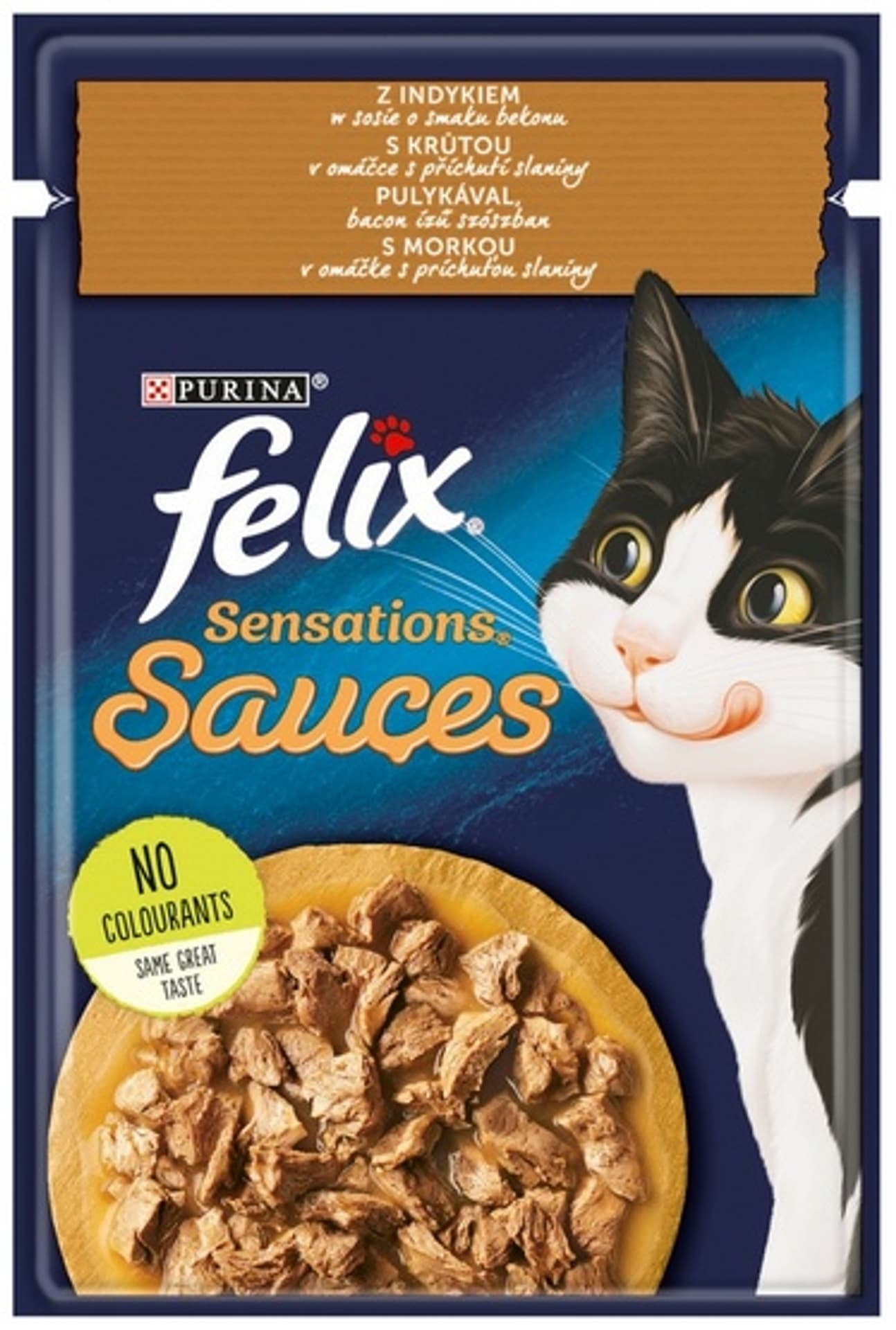 

FELIX SENSATIONS Indyk Bekon 85g