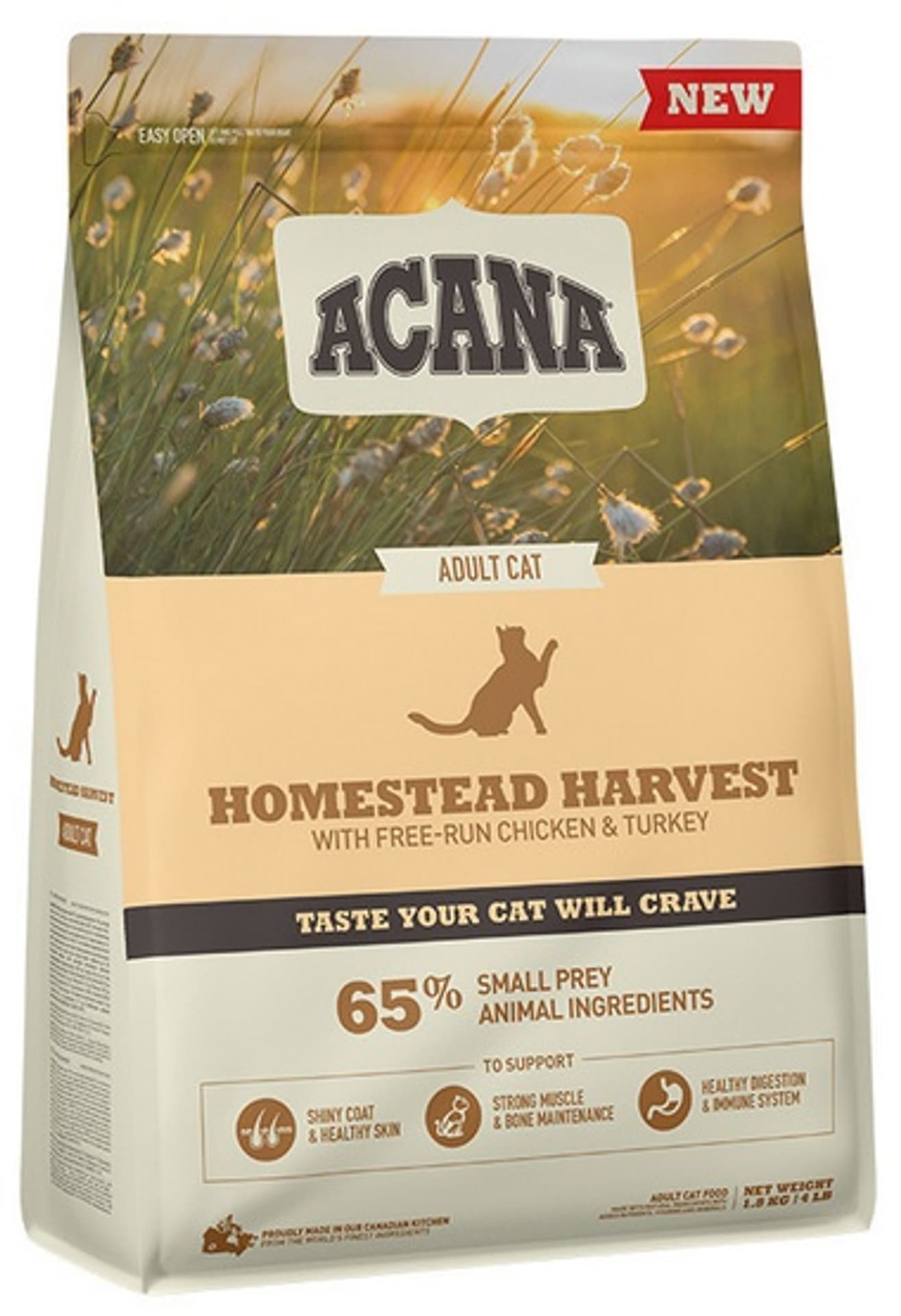 

Acana Homestead Harvest Cat & Kitten 1,8kg