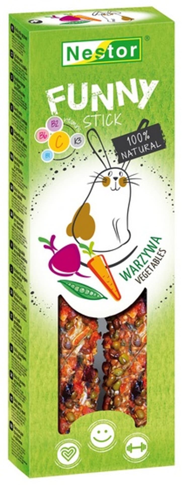 

NESTOR KOLBA GRYZOŃ FUNNY WARZYWA 115g