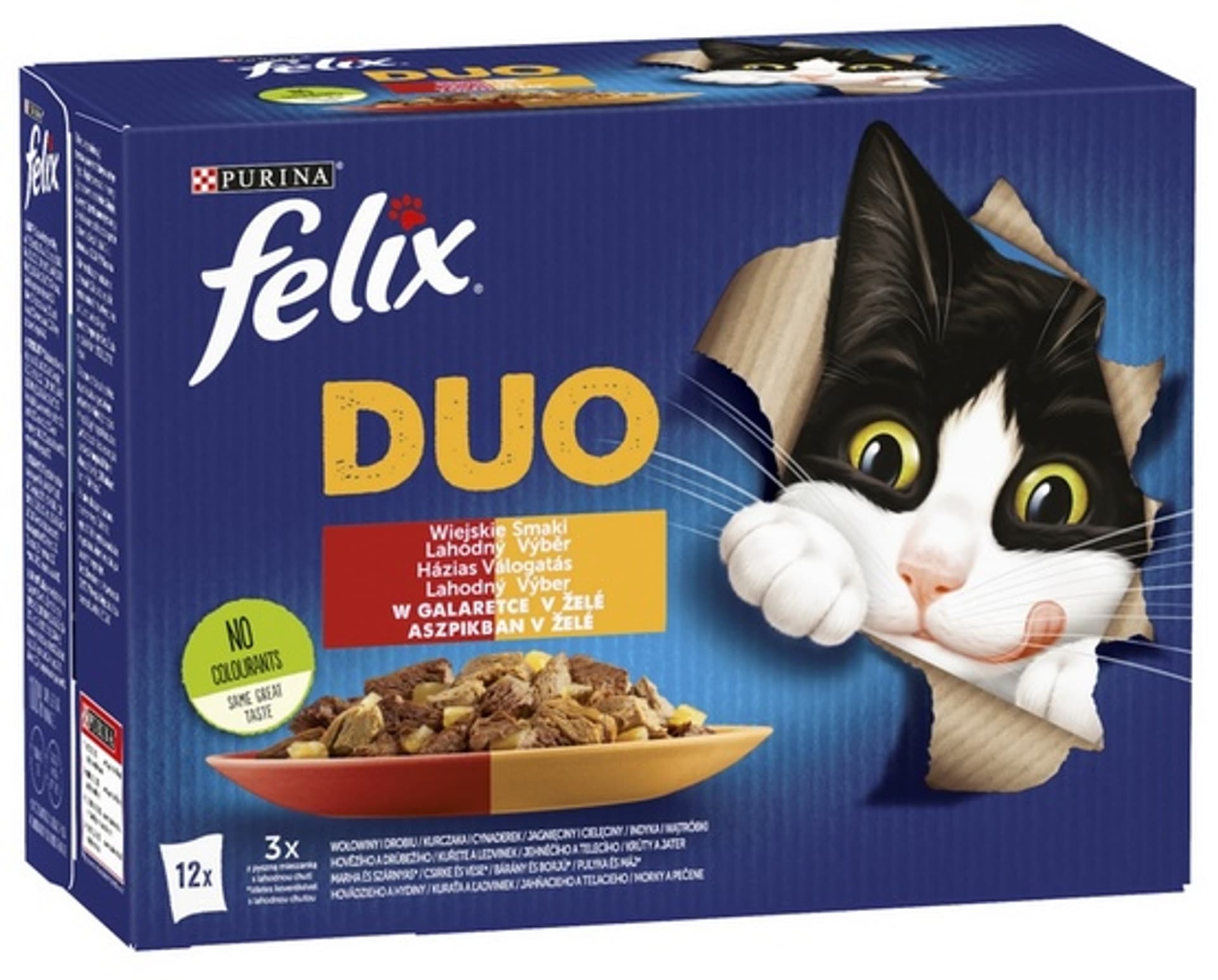 

Karma Felix Fantastic Duo wiejskie smaki 12x85g