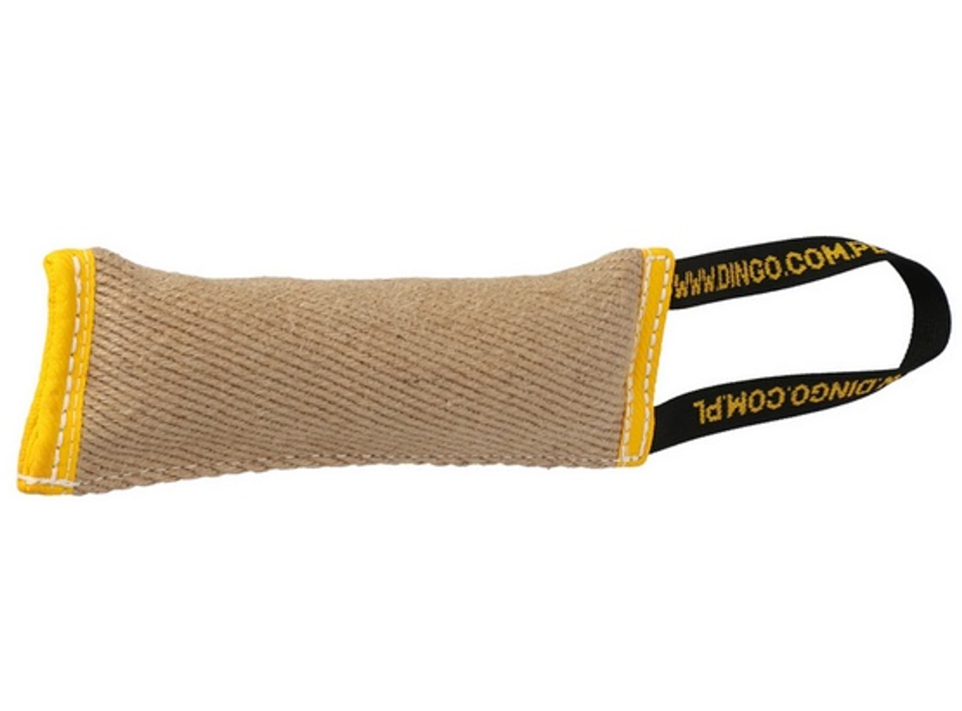 

Dingo Zabawka dla psa - Szarpak z juty z uchwytem i piszczałką 28/6cm