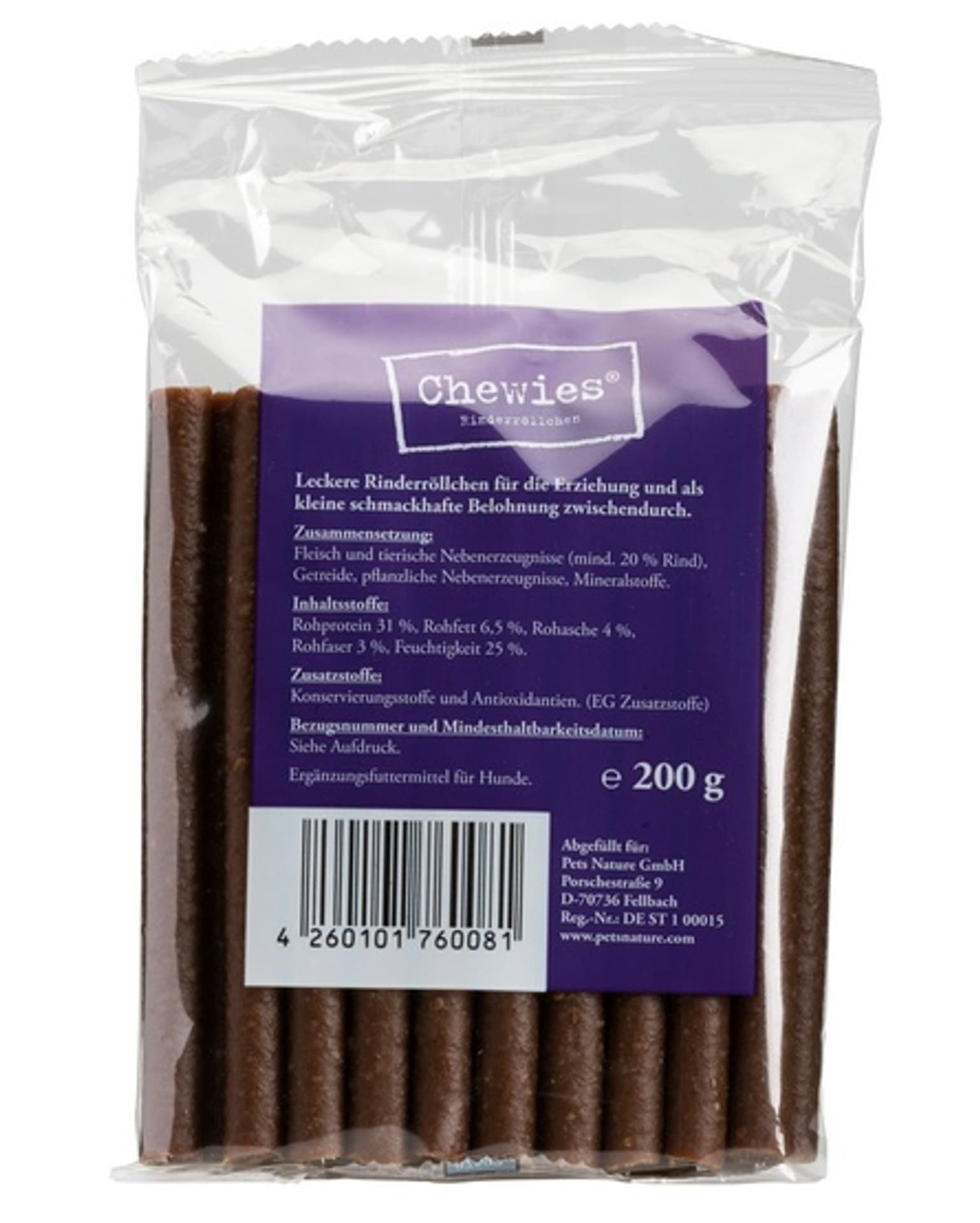 

Chewies Rolls Wołowina 200g