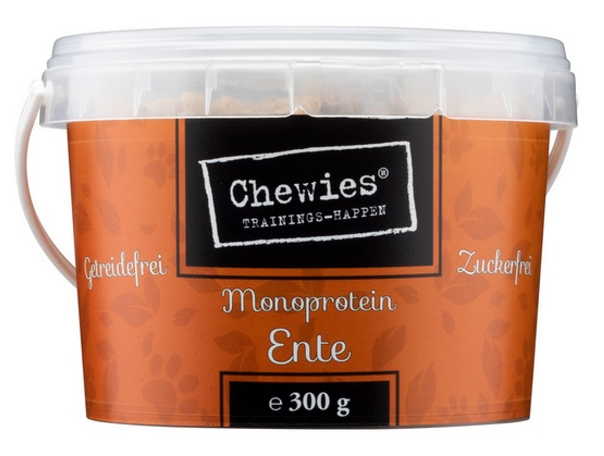 

Chewies Trainings-Happen Kaczka monobiałkowe, bezzbożowe wiaderko 300g