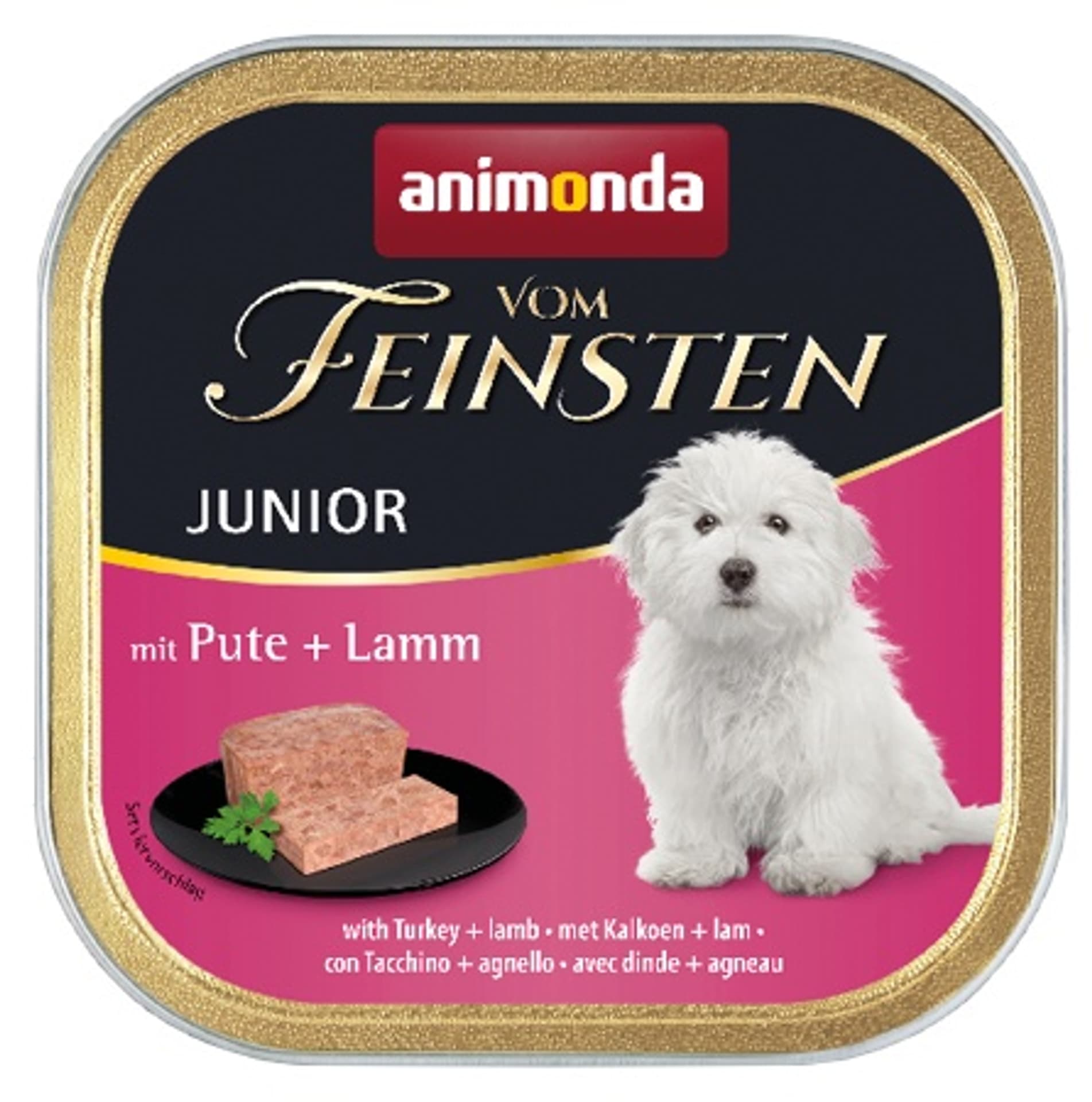 

ANIMONDA Dog Vom Feinsten Junior: indyk/jagnię 150g