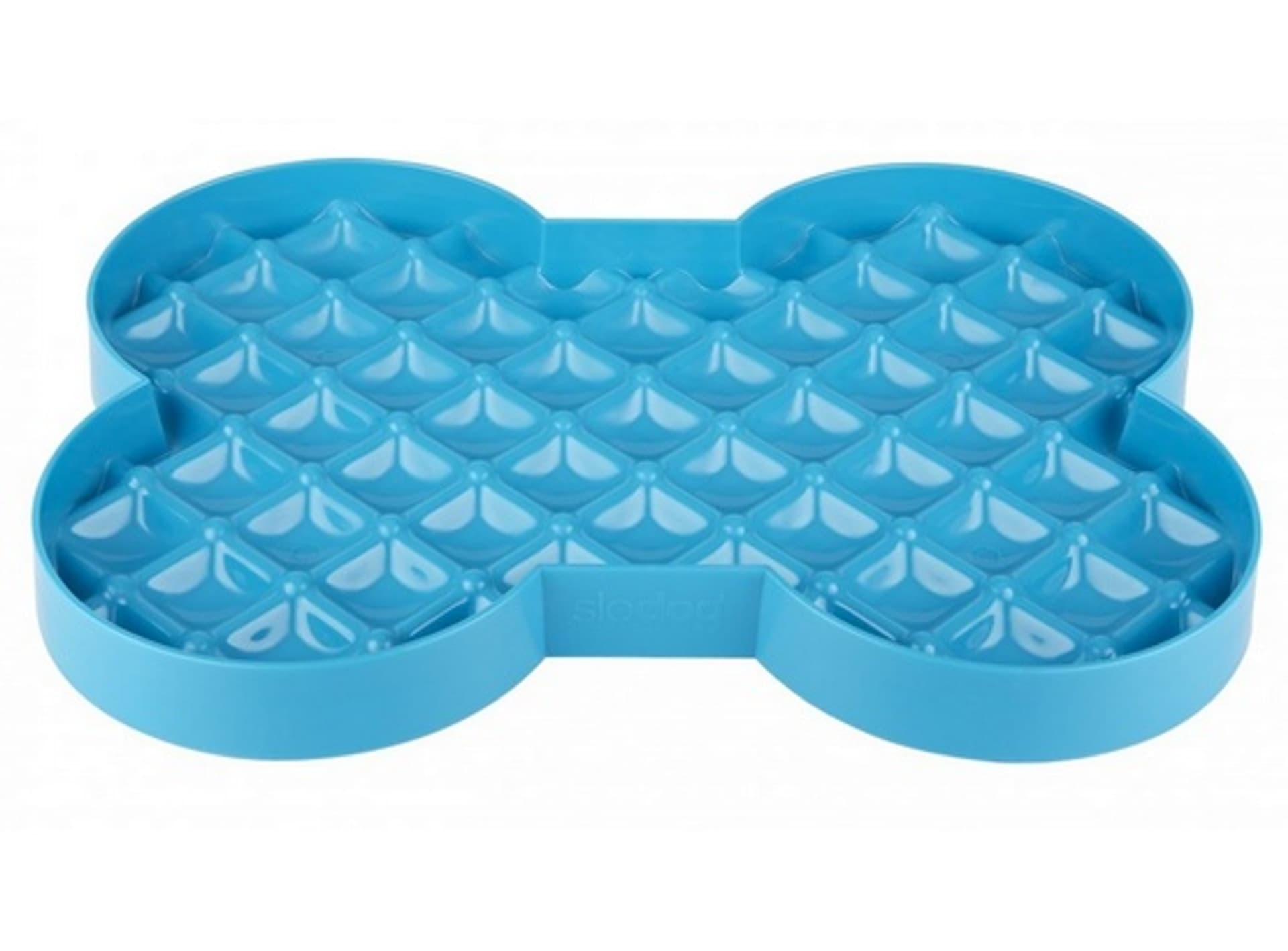 

SloDog Slow Feeder Plate Miska duża kość turkusowa