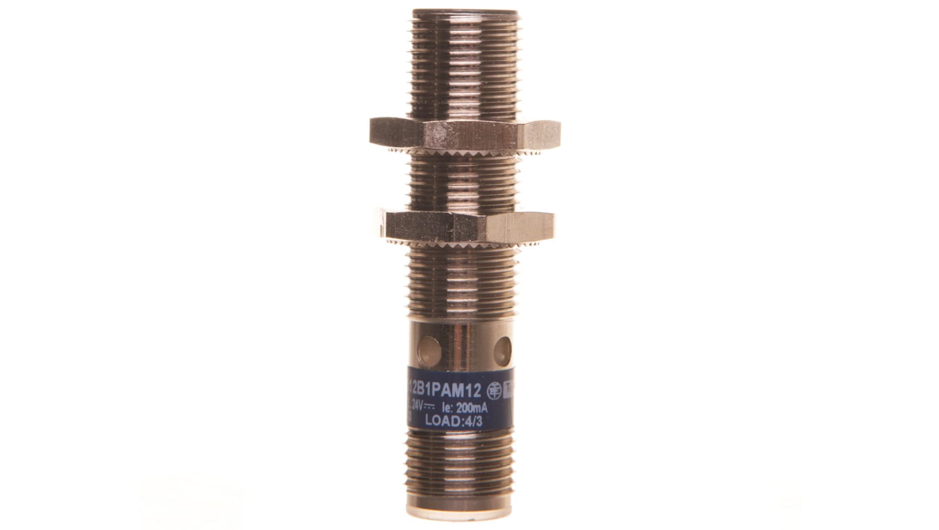 

Czujnik indukcyjny M12 2mm zakryty 12-24V DC PNP 1Z M12 4-piny XS512B1PAM12
