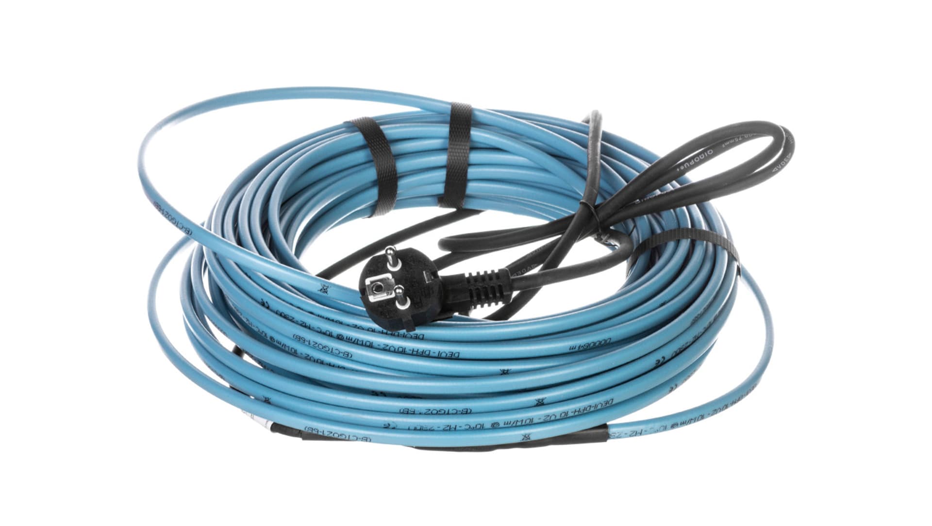 

Samoograniczający zestaw grzejny z wtyczką DEVIpipeheat 230V 250W 25m 98300081