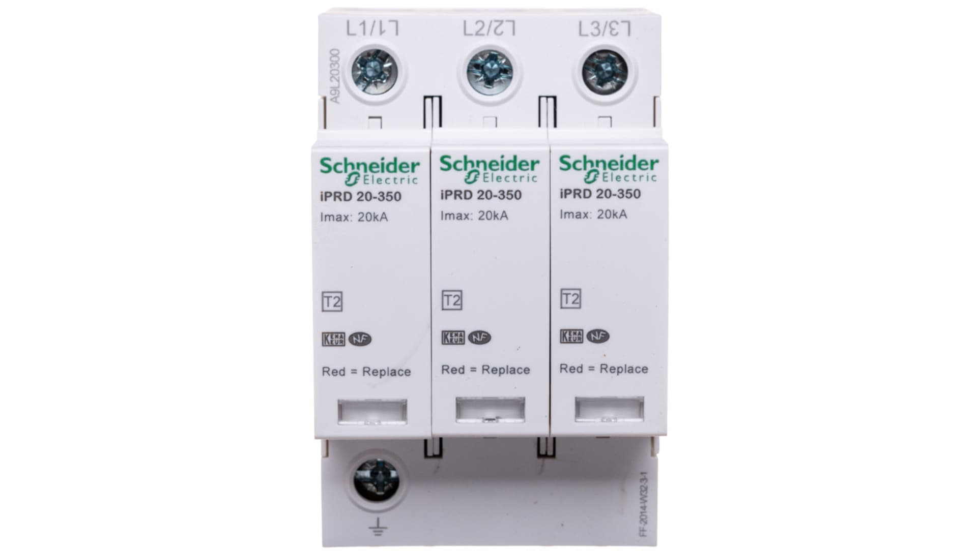

Ogranicznik przepięć C Typ 2 3P 20kA 1,1kV 350V iPRD-20-20kA-350V-3P A9L20300