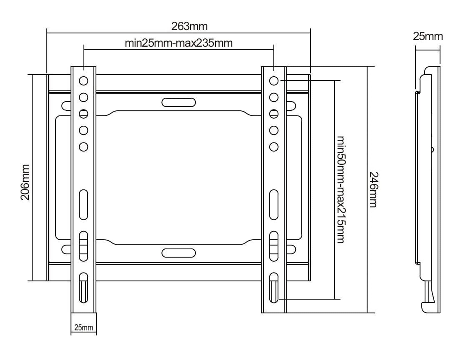 

Wieszak uniwersalny do LED TV 13-42 "
