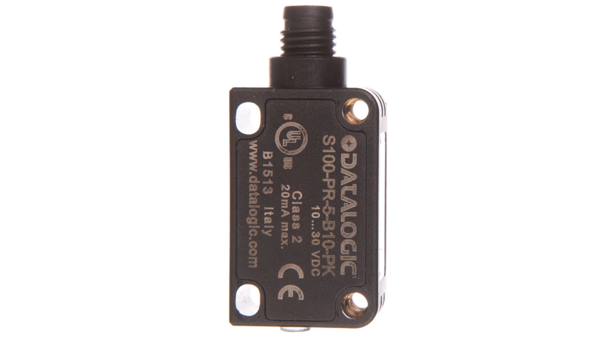 

Czujnik refleksyjny z polaryzacją 10-30V DC M8 4-pinowy PNP zadzałanie 0,1-5,5m S100-PR-5-B10-PK 950811310