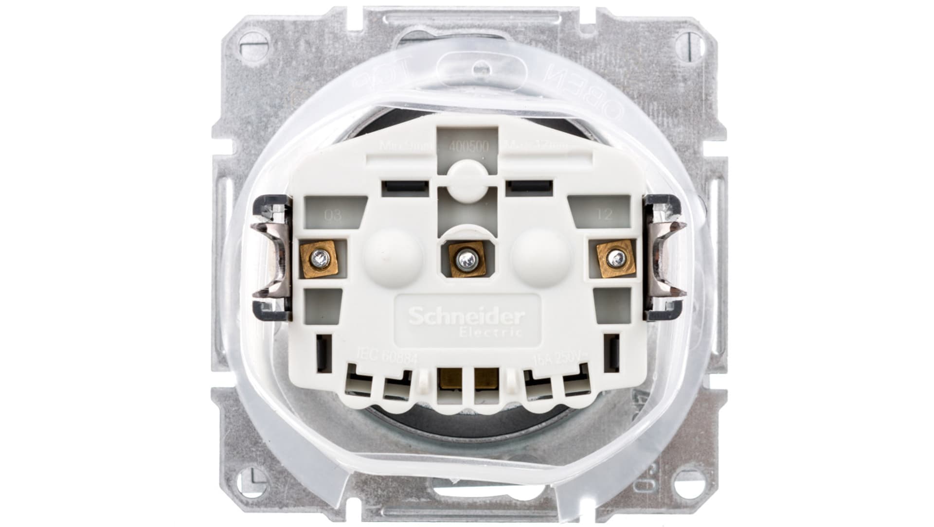 

ASFORA Gniazdo 2P+PE IP44 do systemu ramkowego antracyt EPH2800671