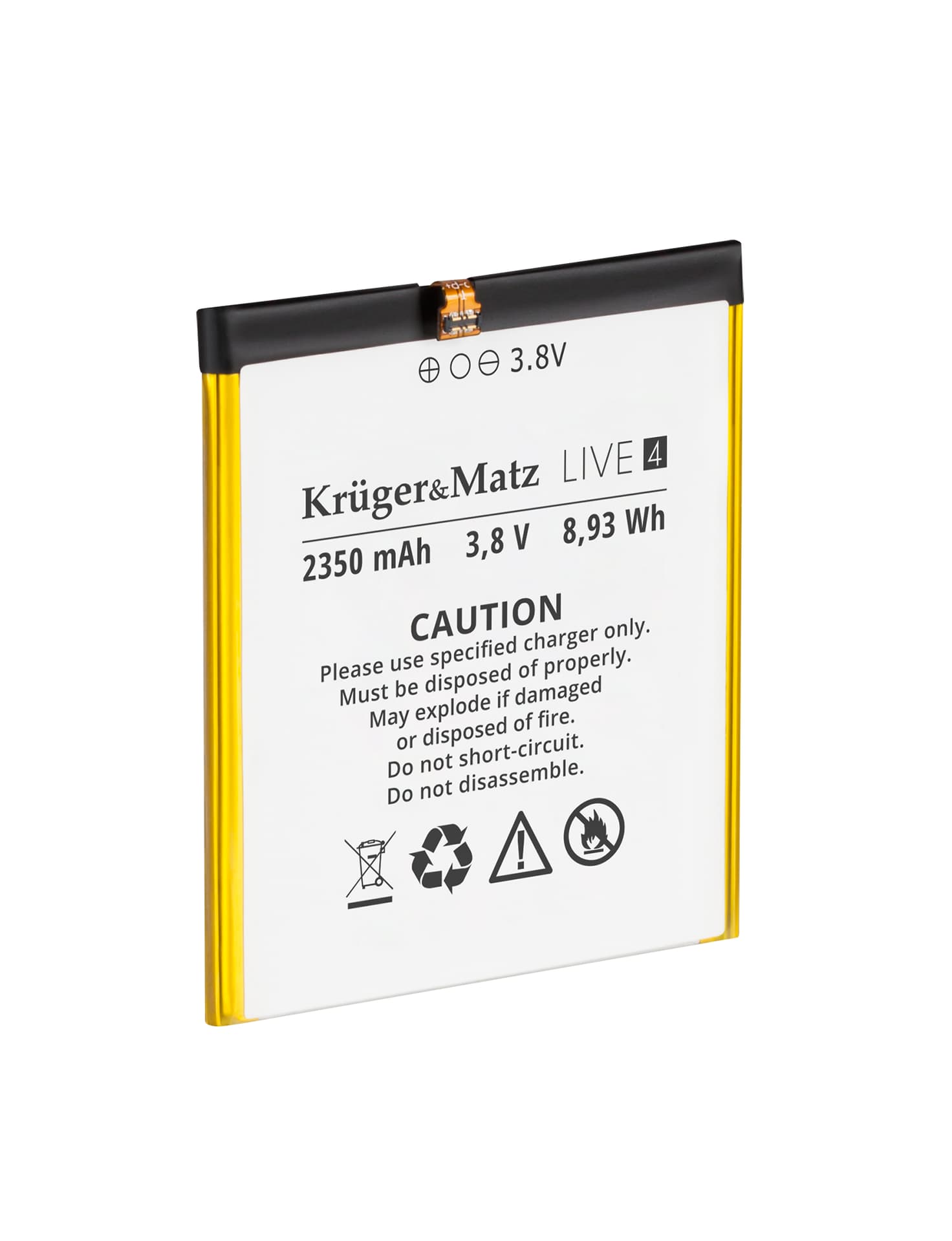 

Oryginalna bateria do Kruger&Matz Live 4/4S (1LL)
