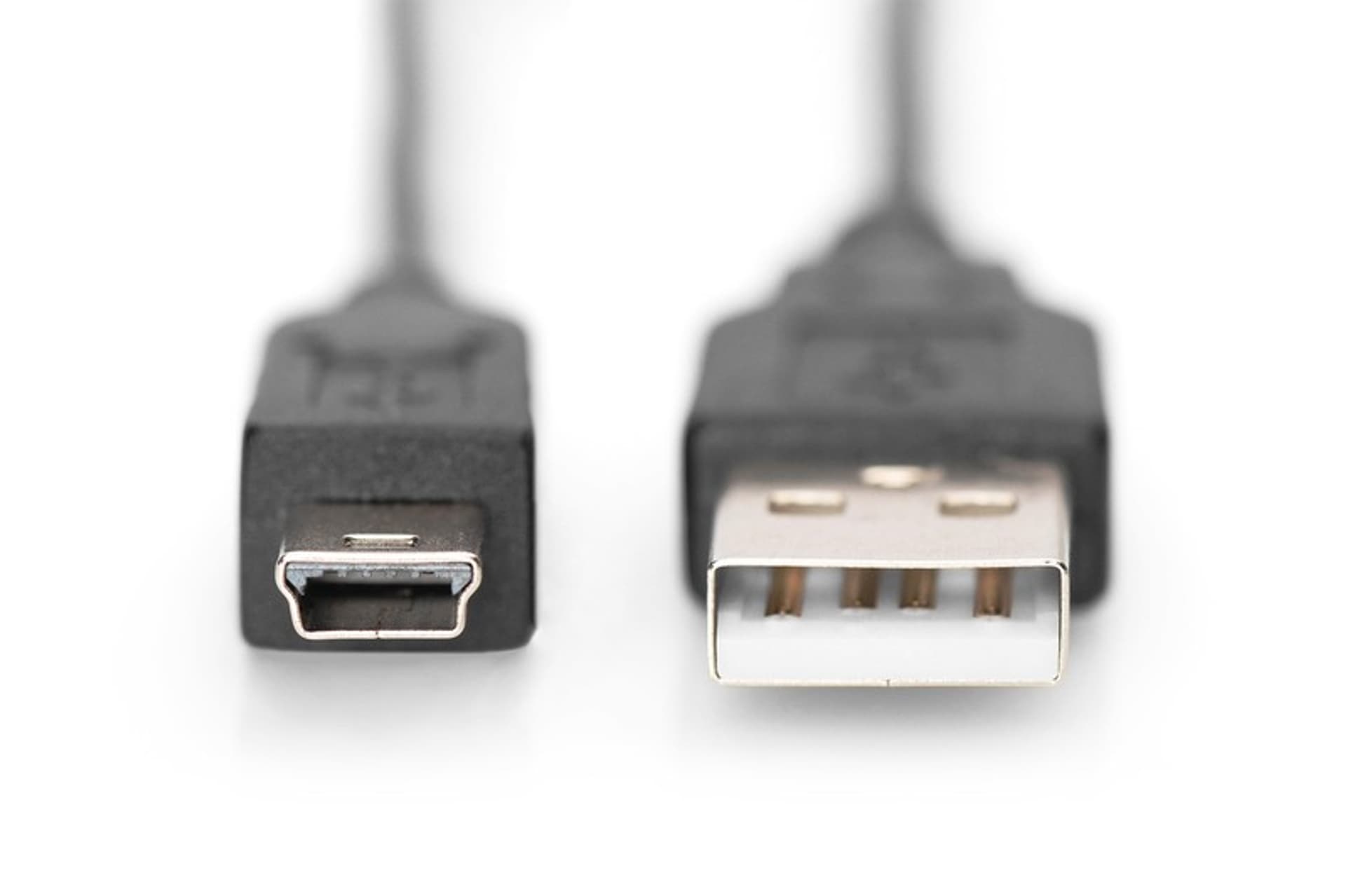 

Kabel połączeniowy USB 2.0 HighSpeed "Canon" Typ USB A/miniUSB B (5pin) M/M czarny 1m, 5pin) m/m czarny 1