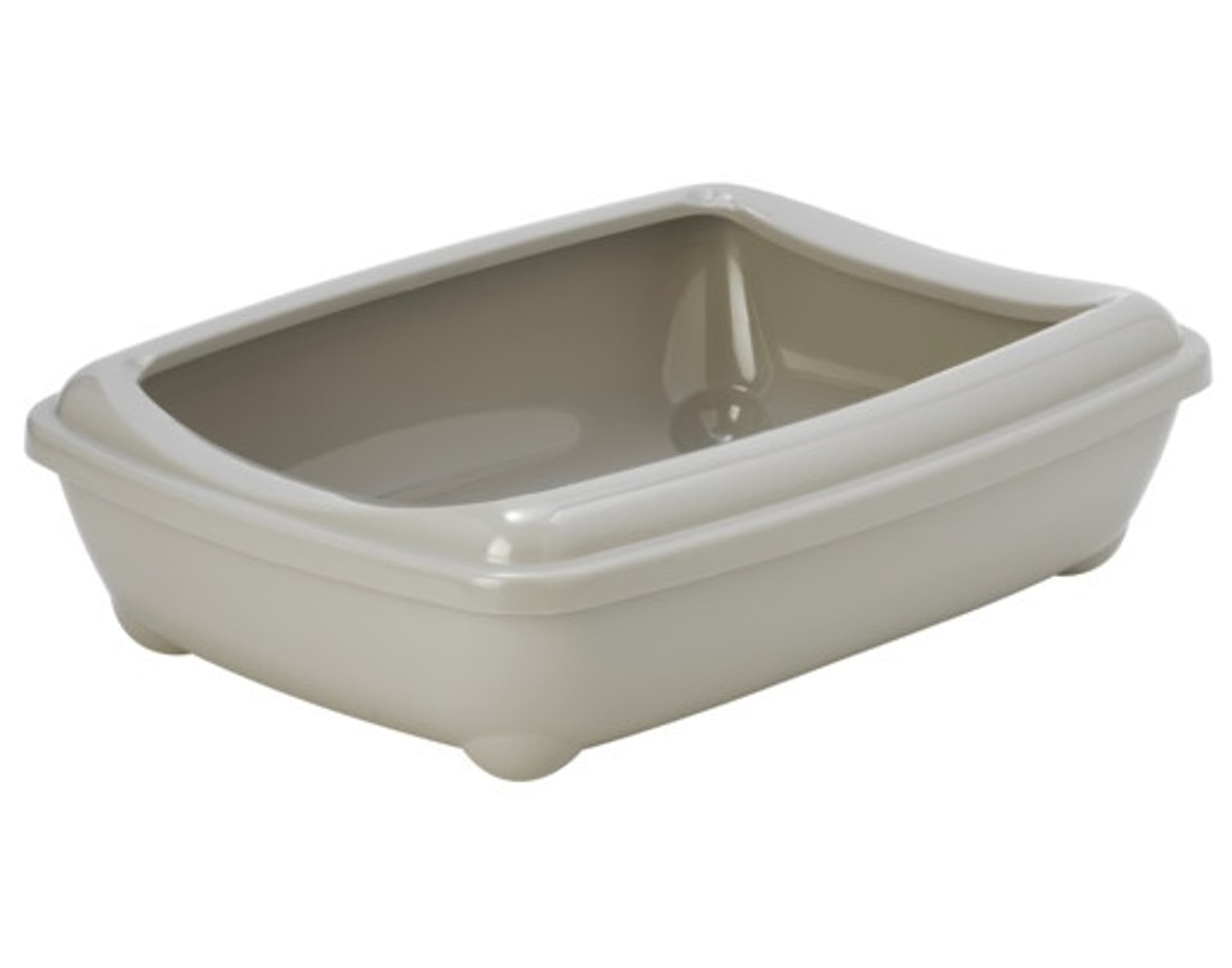

YARRO Kuweta mała owalna z ramką kolor classic 42x31x13cm ciepły szary [Y3601-3214 SZAR]