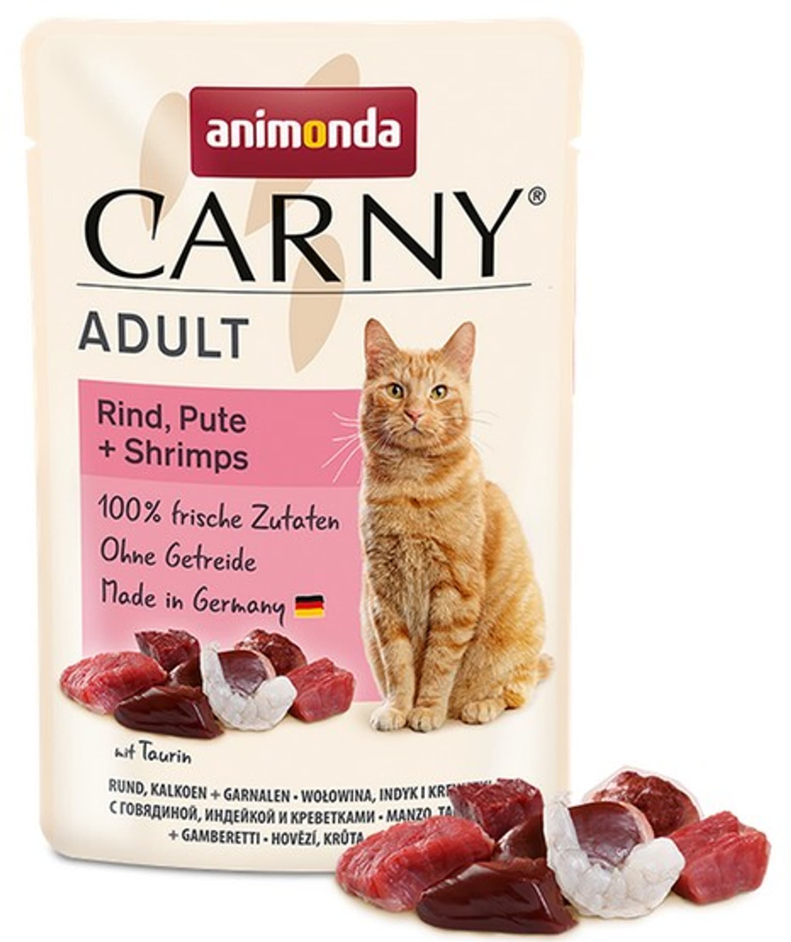 

ANIMONDA Carny Adult wołowina, indyk i krewetki 85 g