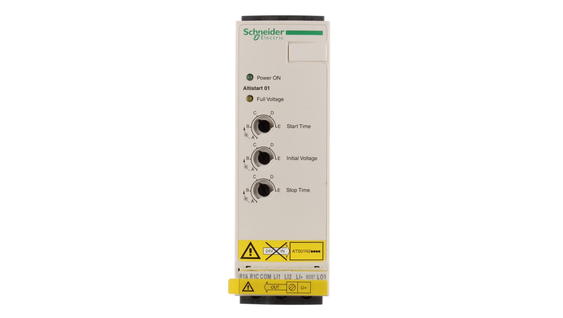 

Softstart 3-fazowy 380-415VAC 22A 7,5-11kW 400V Altistart ATS01N222QN