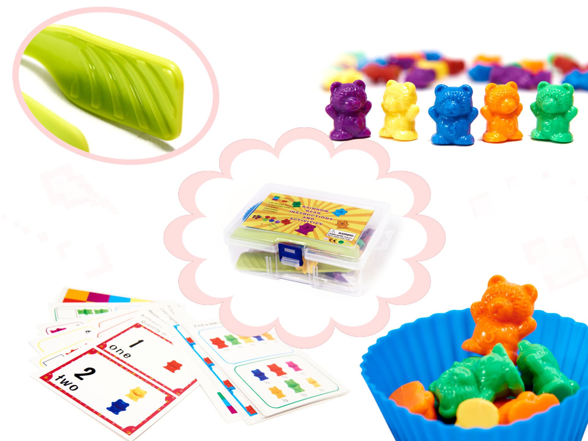 

Misie edukacyjne nauka liczenia montessori 44el.