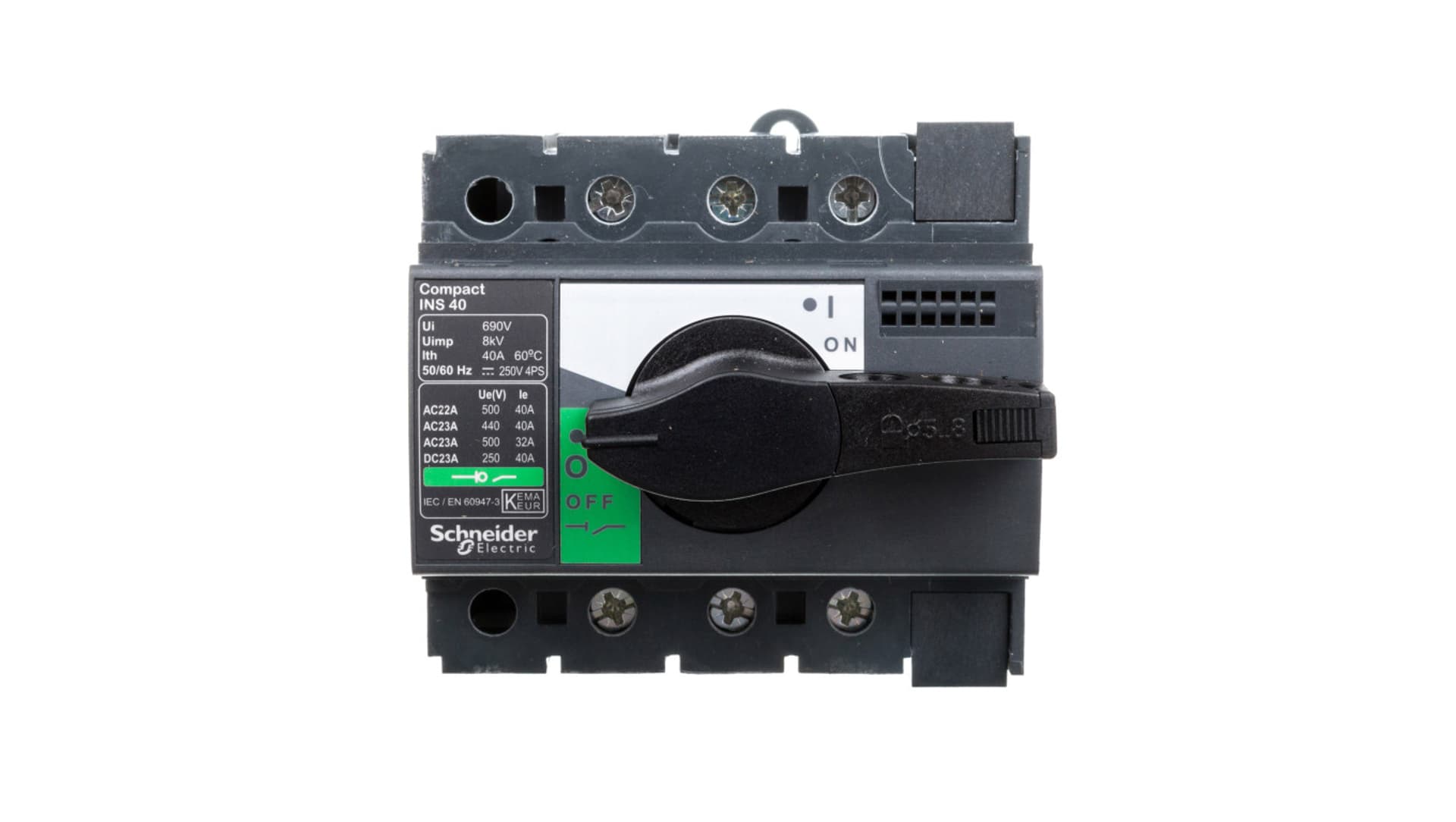 

Rozłącznik izolacyjny 3P 40A INS40 28900