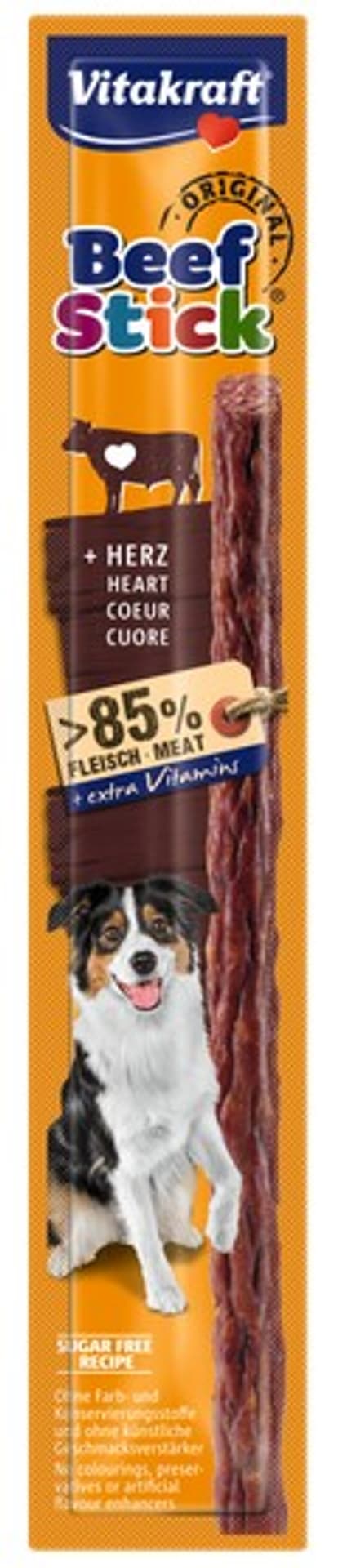 

VITAKRAFT BEEF STICK 1szt serca przysmak d/psa