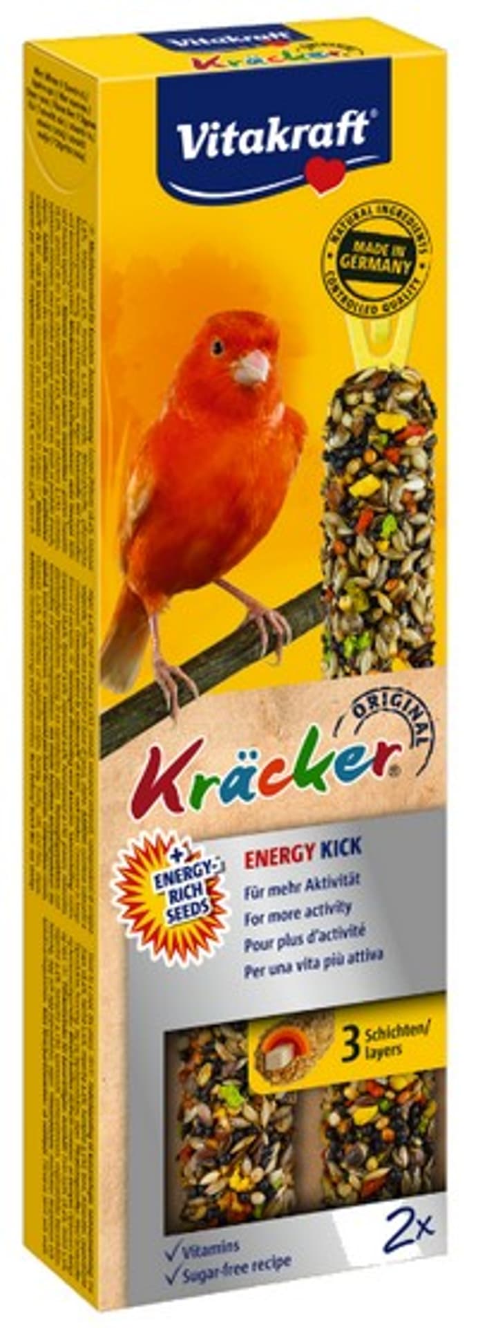 

Vitakraft Kracker 2szt Kanarek Na wzmocnienie koloru 60g [26238]