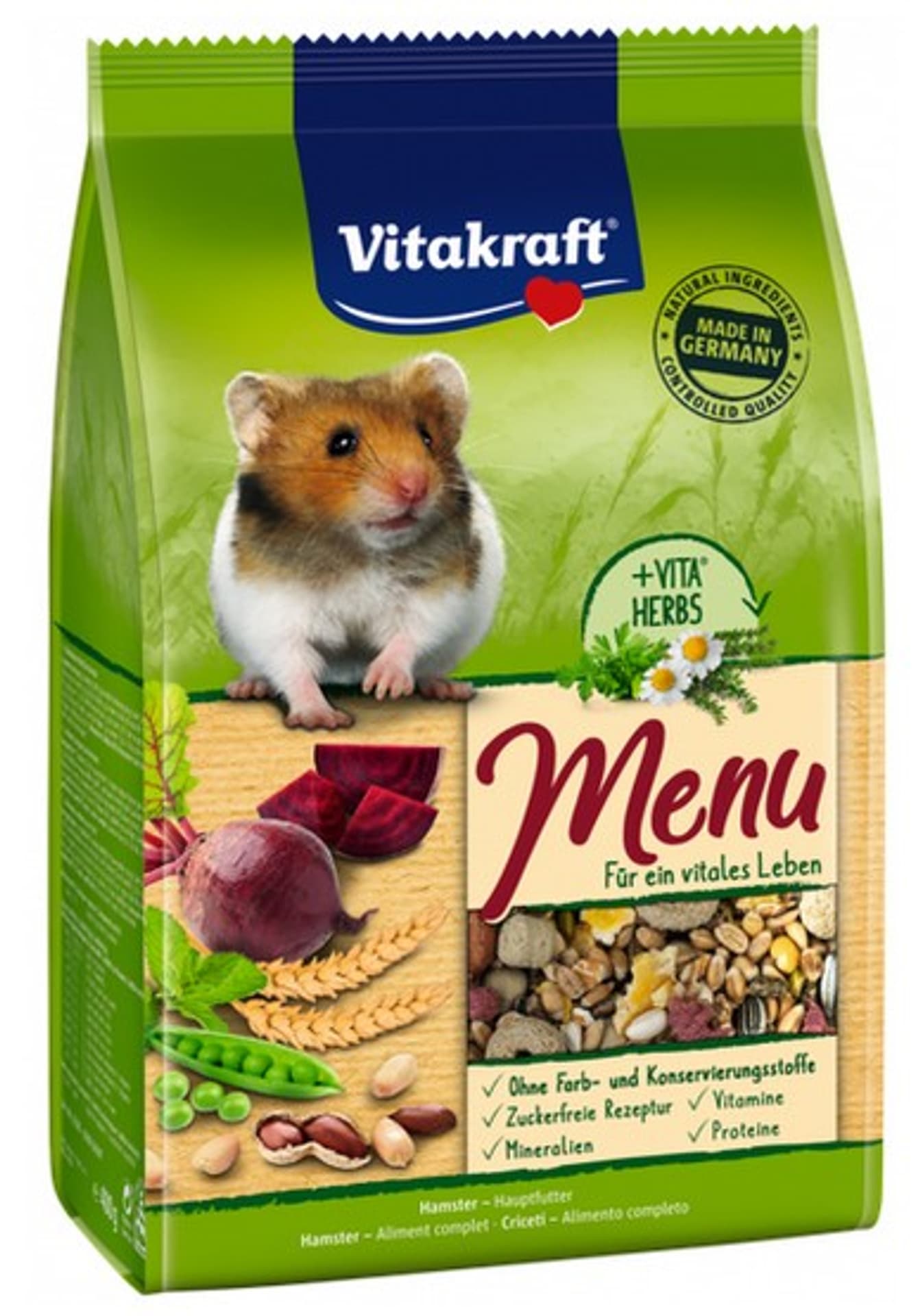 

VITAKRAFT MENU VITAL 400g karma d/chomika