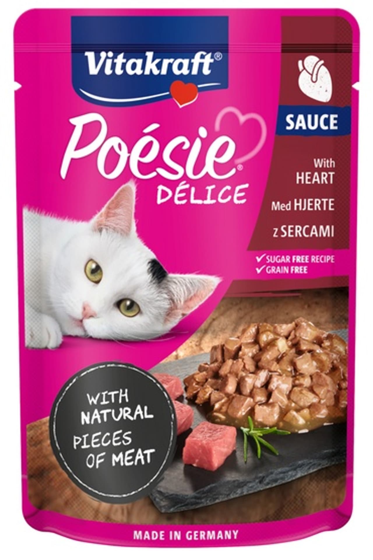 

VITAKRAFT POESIE DELI SAUCE serca 85g d/kota