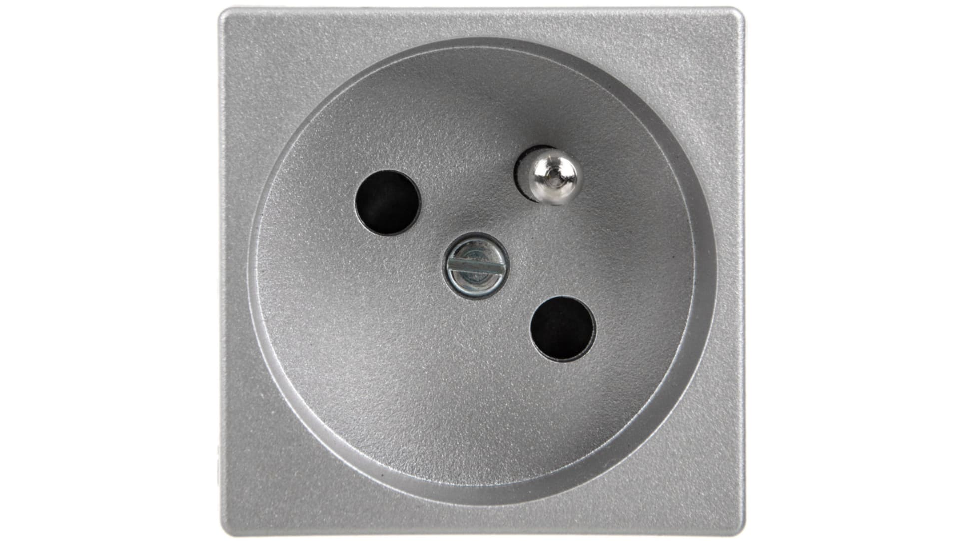 

Simon Connect Gniazdo K45 pojeyńcze z/u 16A IP20 anodyzowane aluminium K22/8