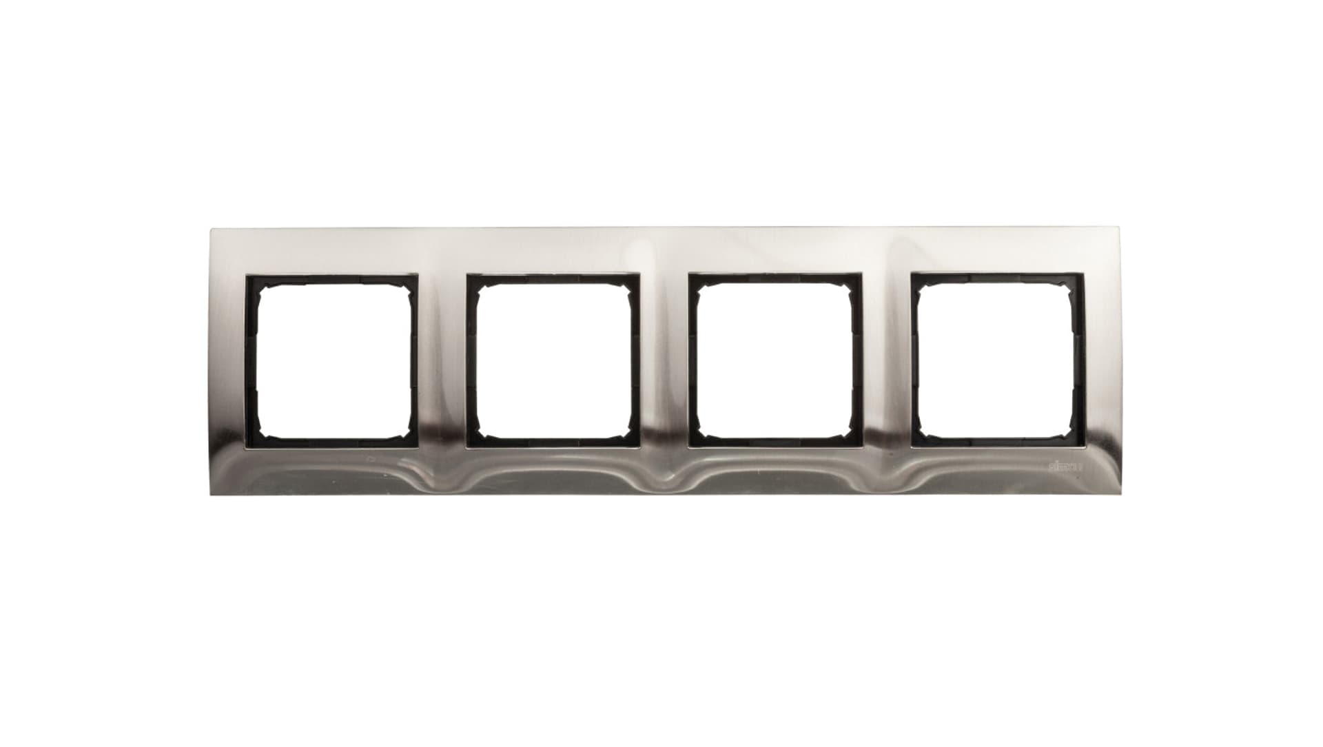 

Simon 54 Premium Ramka poczwórna metalowa inox DR4/61