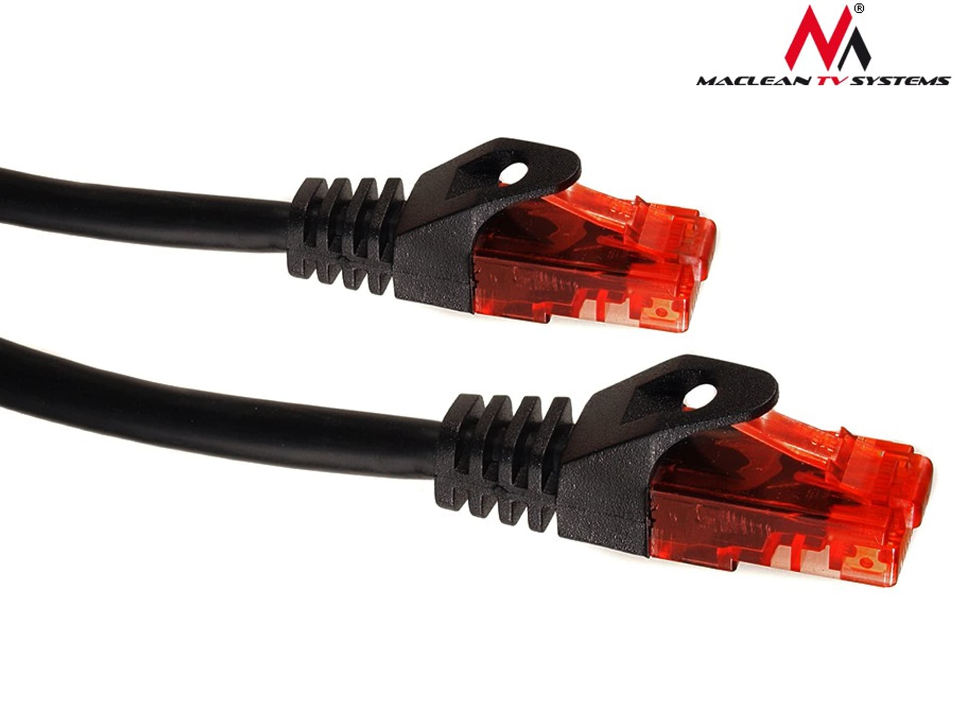 

Przewód kabel patchcord UTP Maclean, wtyk-wtyk, cat6, 15m, czarny, MCTV-739