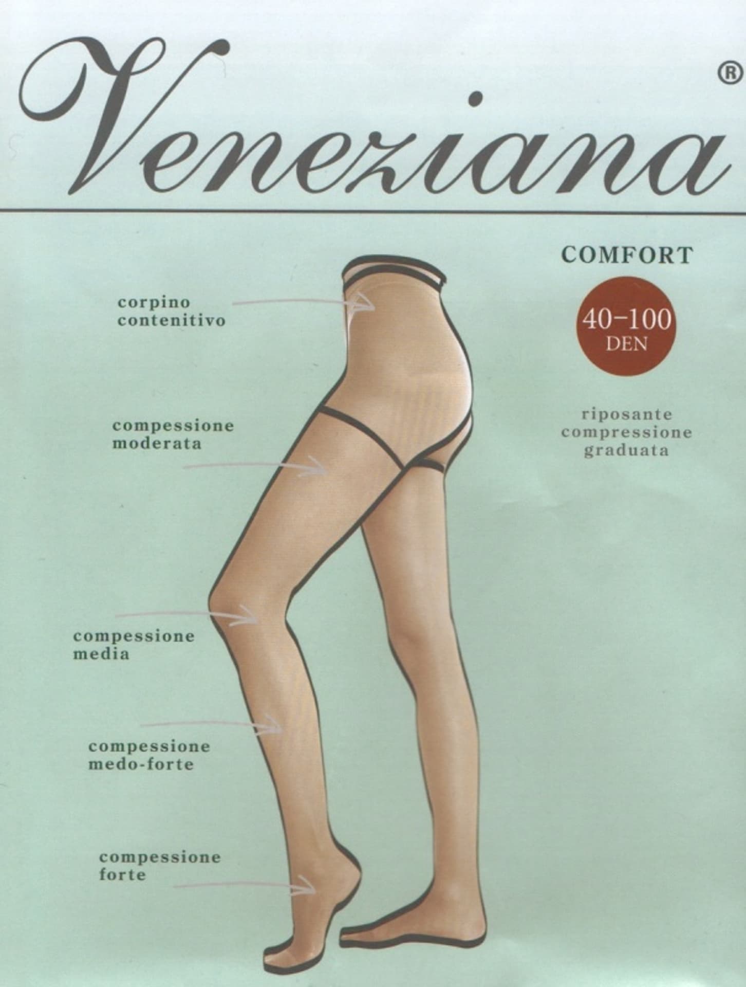 

Rajstopy Comfort 40 Nero (Rozmiar XL)